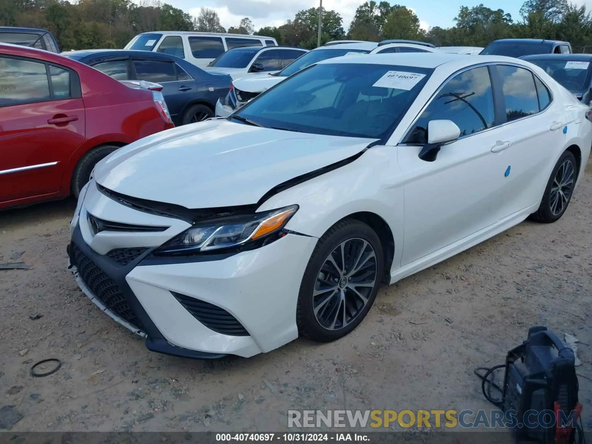 2 fotografías del automóvil dañado 4T1B11HK1KU855430 TOYOTA CAMRY 2019