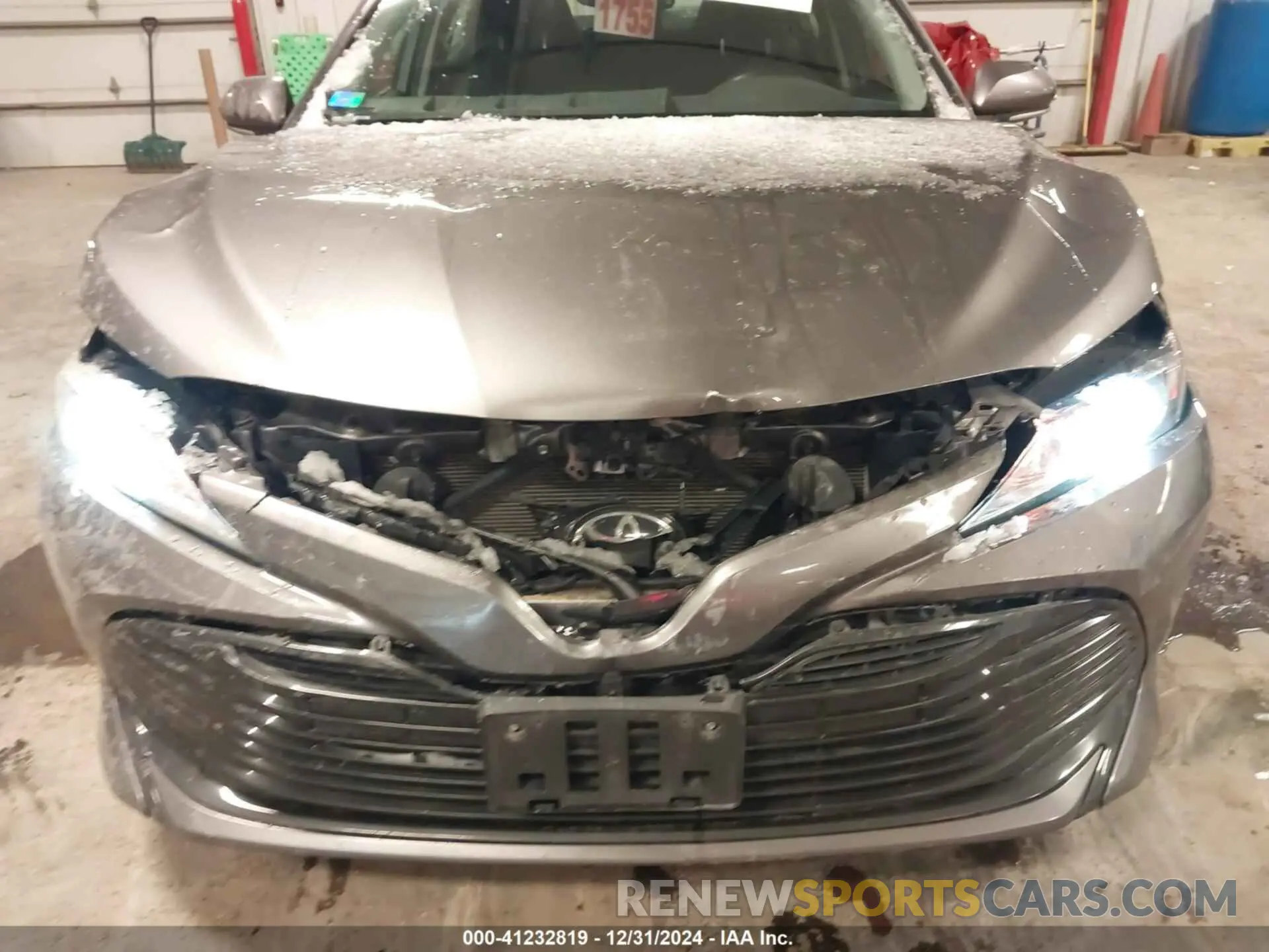 6 fotografías del automóvil dañado 4T1B11HK1KU855671 TOYOTA CAMRY 2019