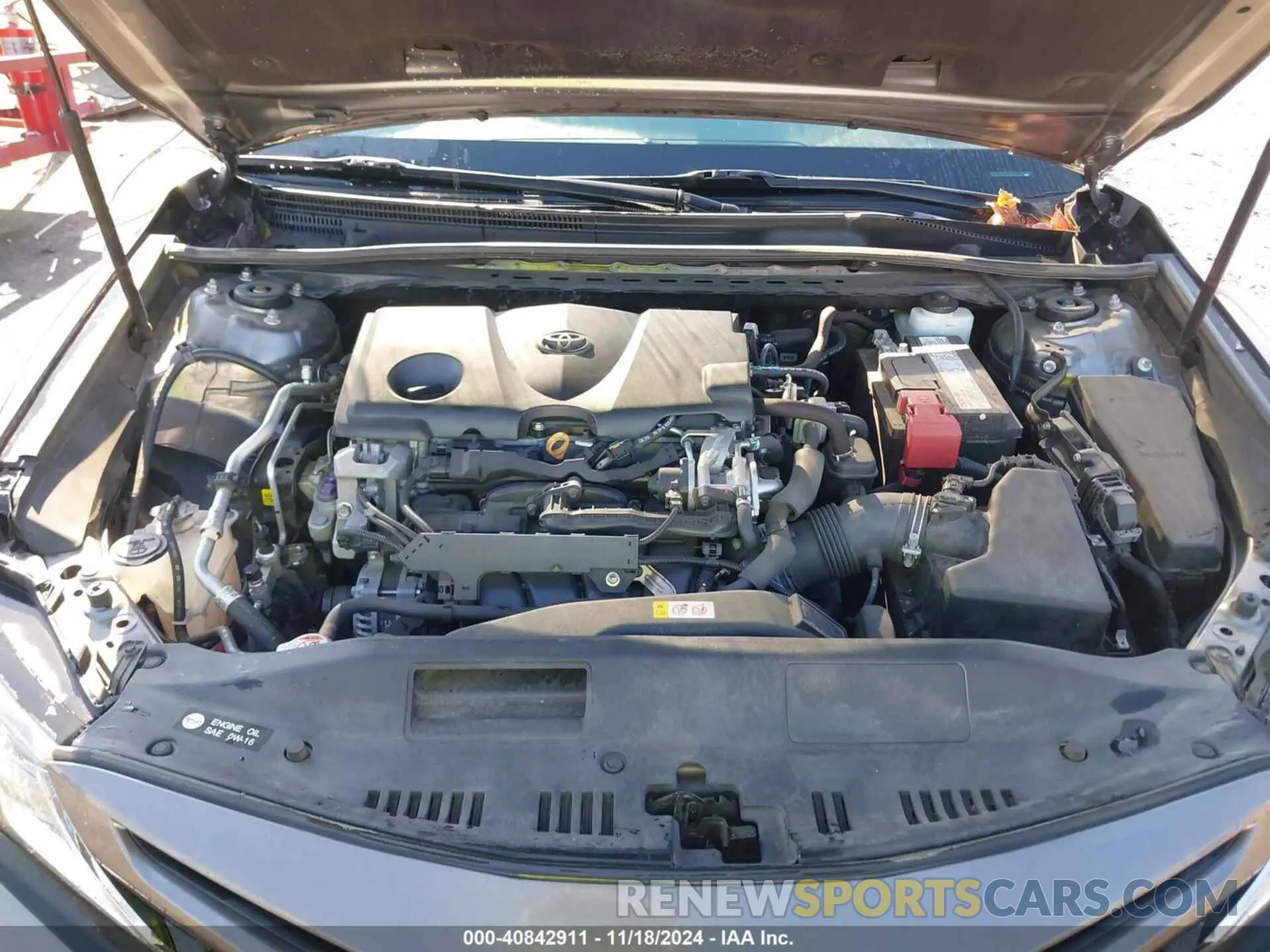 10 fotografías del automóvil dañado 4T1B11HK2KU160499 TOYOTA CAMRY 2019