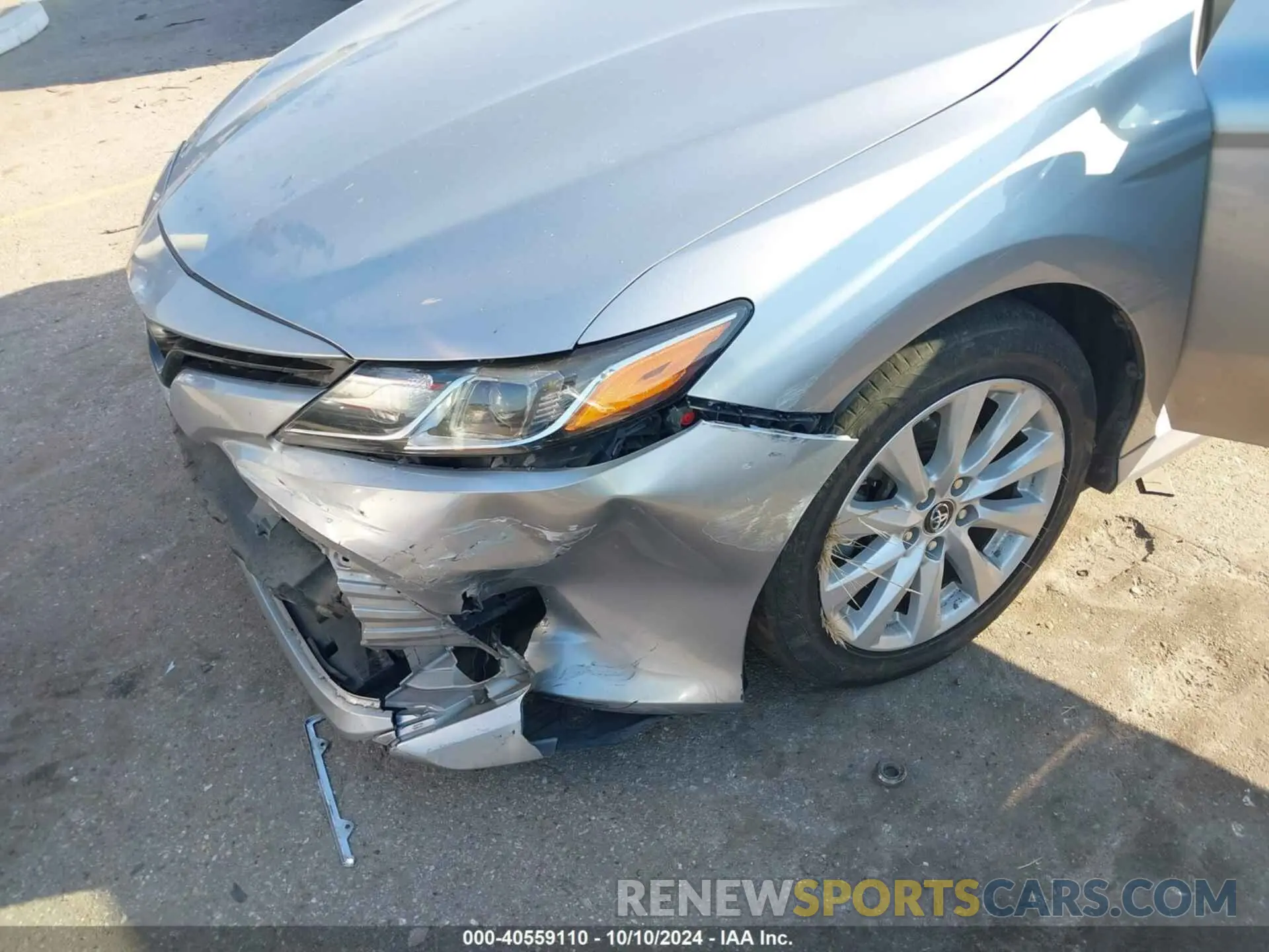 6 fotografías del automóvil dañado 4T1B11HK2KU165105 TOYOTA CAMRY 2019