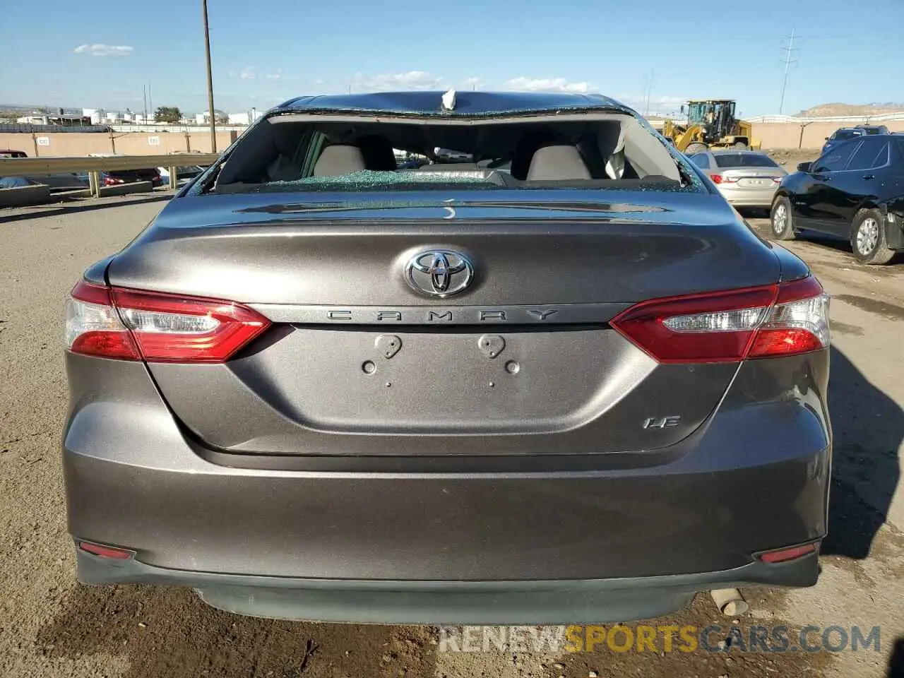 6 fotografías del automóvil dañado 4T1B11HK2KU180011 TOYOTA CAMRY 2019