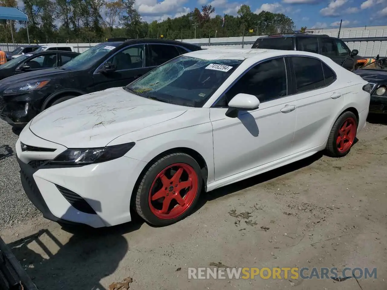 1 fotografías del automóvil dañado 4T1B11HK2KU191929 TOYOTA CAMRY 2019