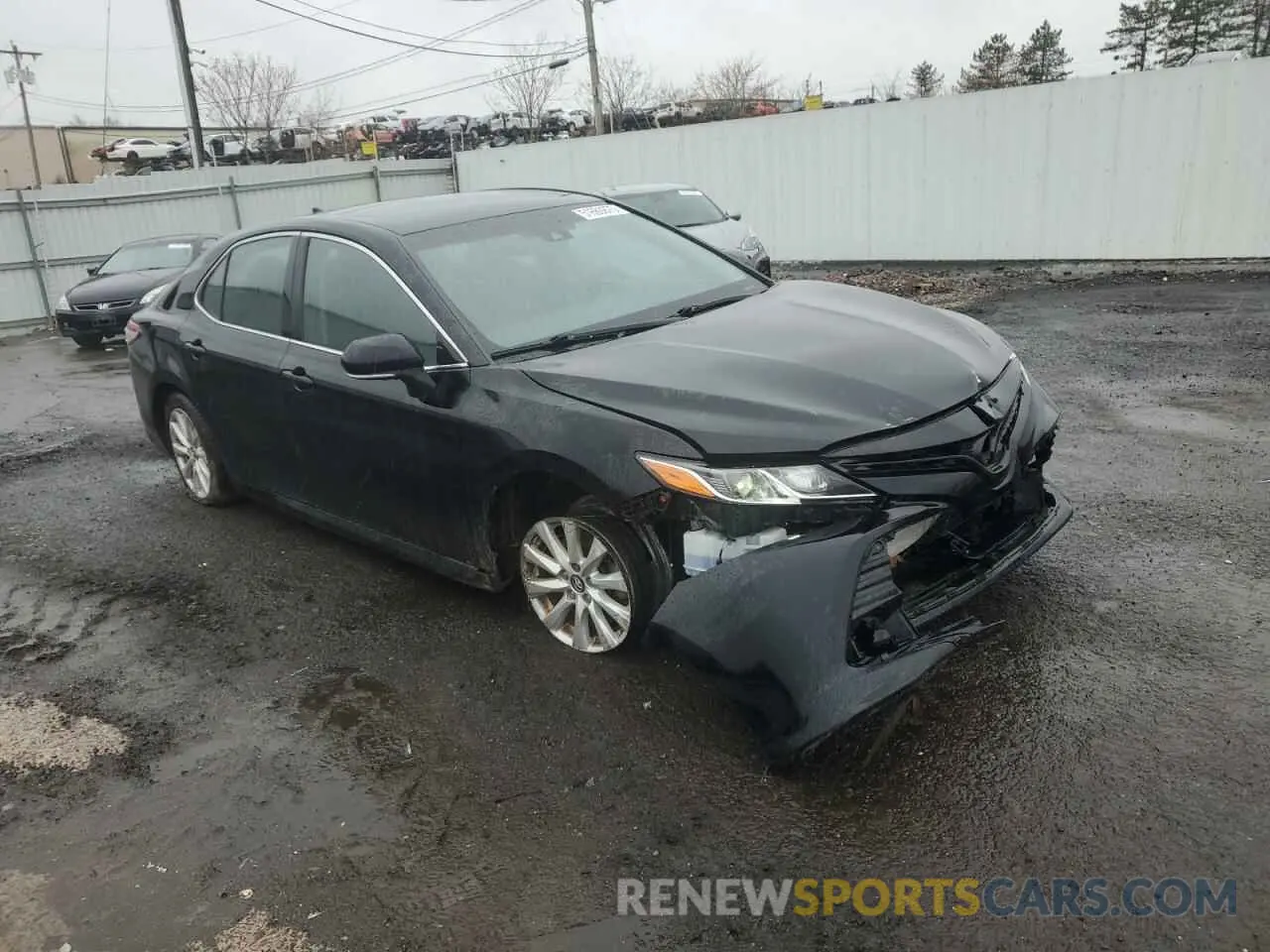 4 fotografías del automóvil dañado 4T1B11HK2KU222936 TOYOTA CAMRY 2019