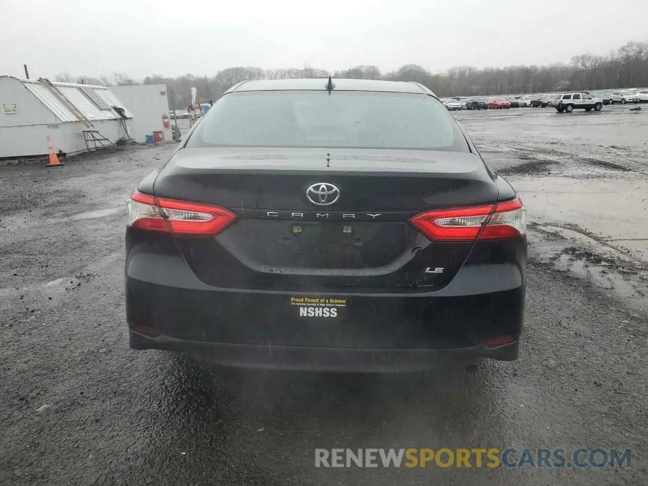 6 fotografías del automóvil dañado 4T1B11HK2KU222936 TOYOTA CAMRY 2019
