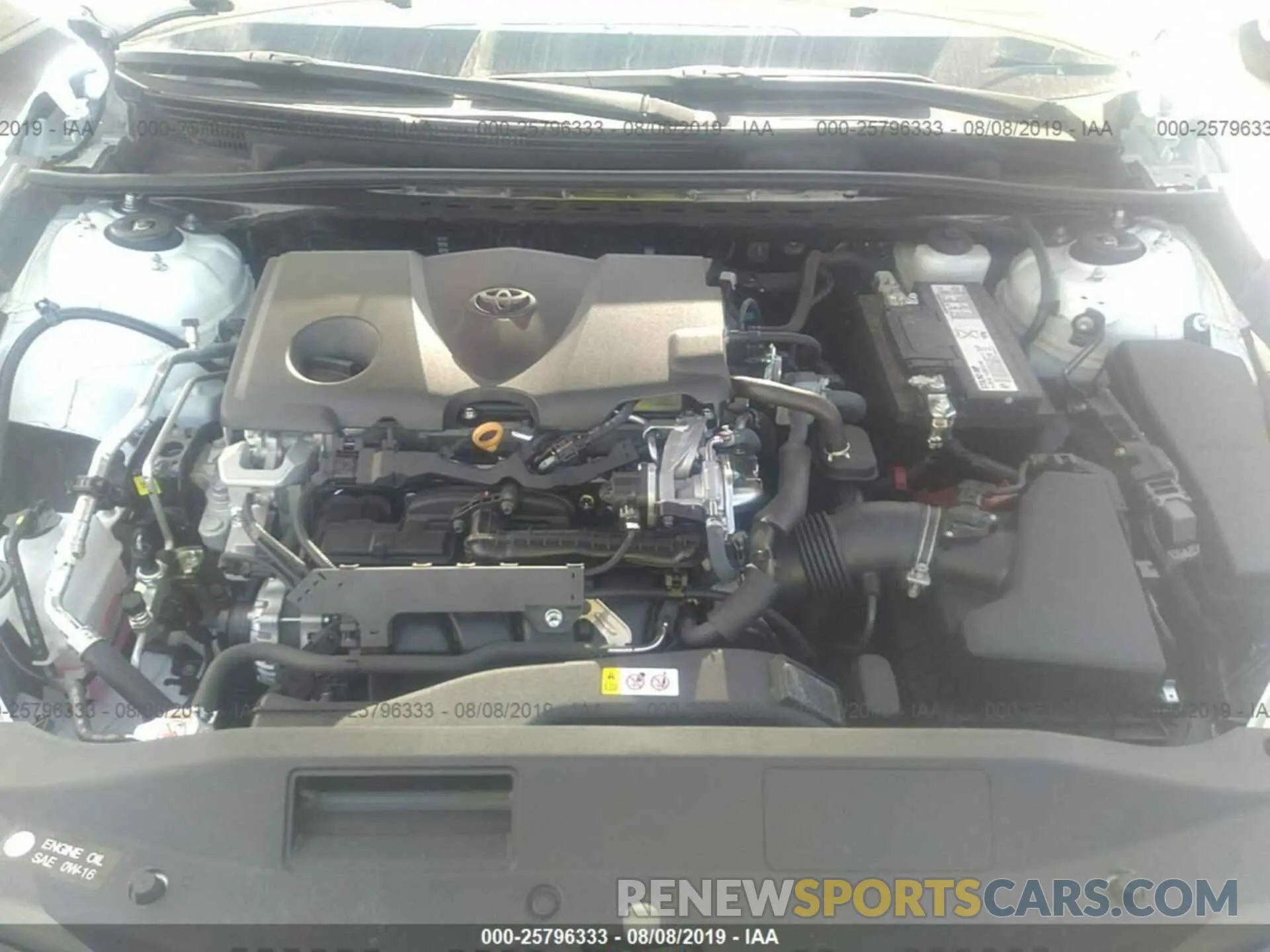10 fotografías del automóvil dañado 4T1B11HK2KU239753 TOYOTA CAMRY 2019