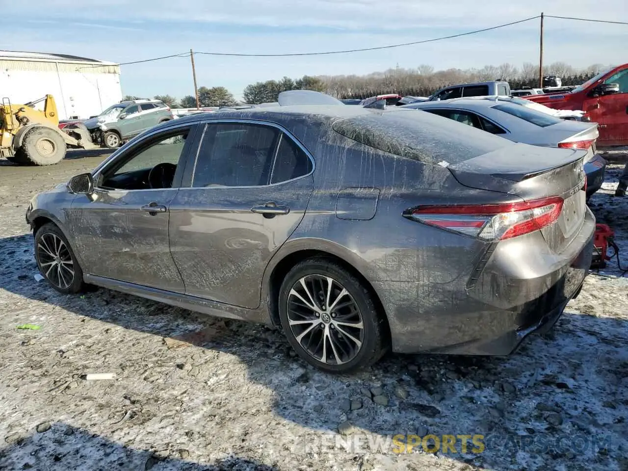 2 fotografías del automóvil dañado 4T1B11HK2KU250851 TOYOTA CAMRY 2019