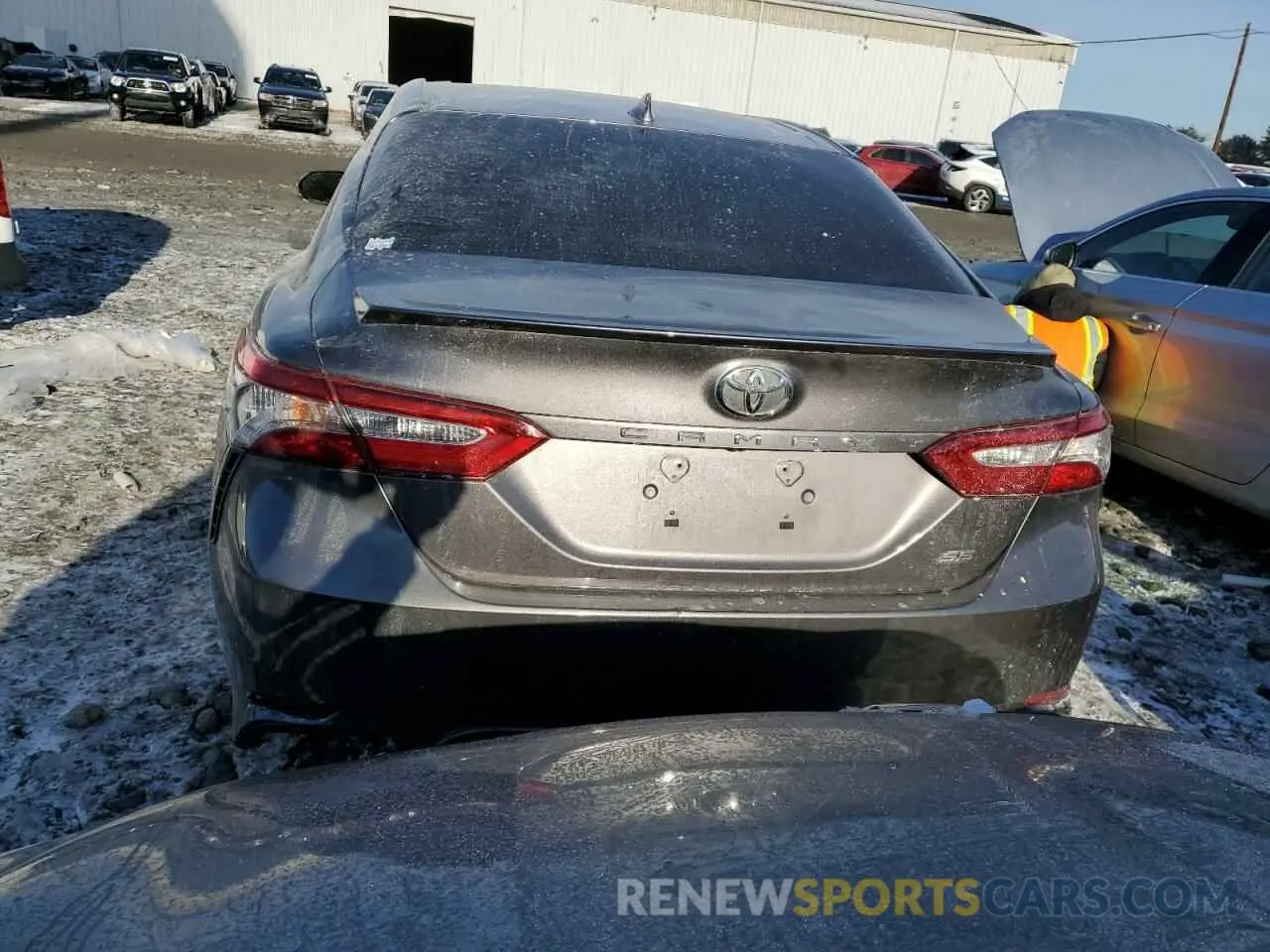 6 fotografías del automóvil dañado 4T1B11HK2KU250851 TOYOTA CAMRY 2019
