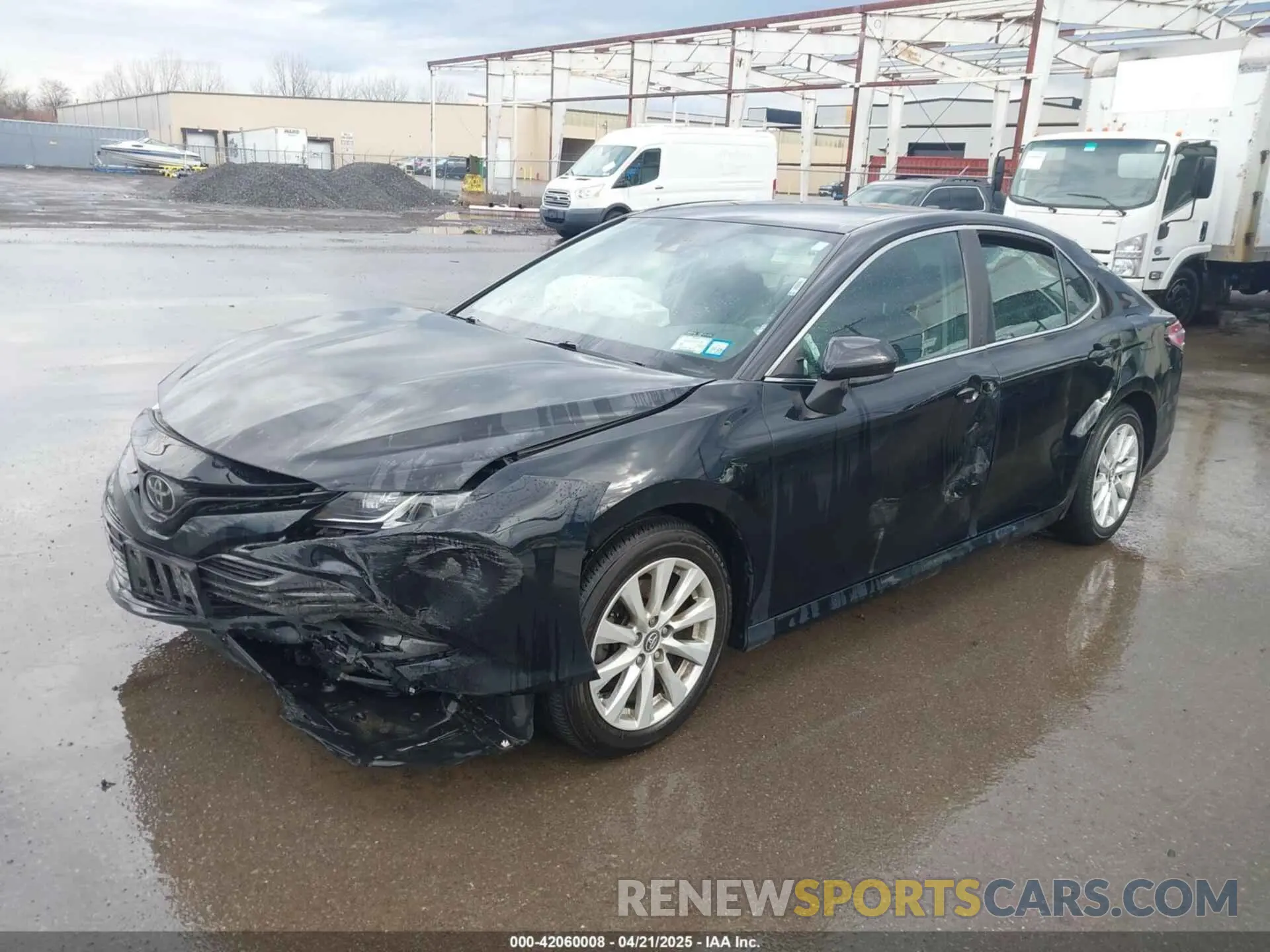 2 fotografías del automóvil dañado 4T1B11HK2KU263910 TOYOTA CAMRY 2019