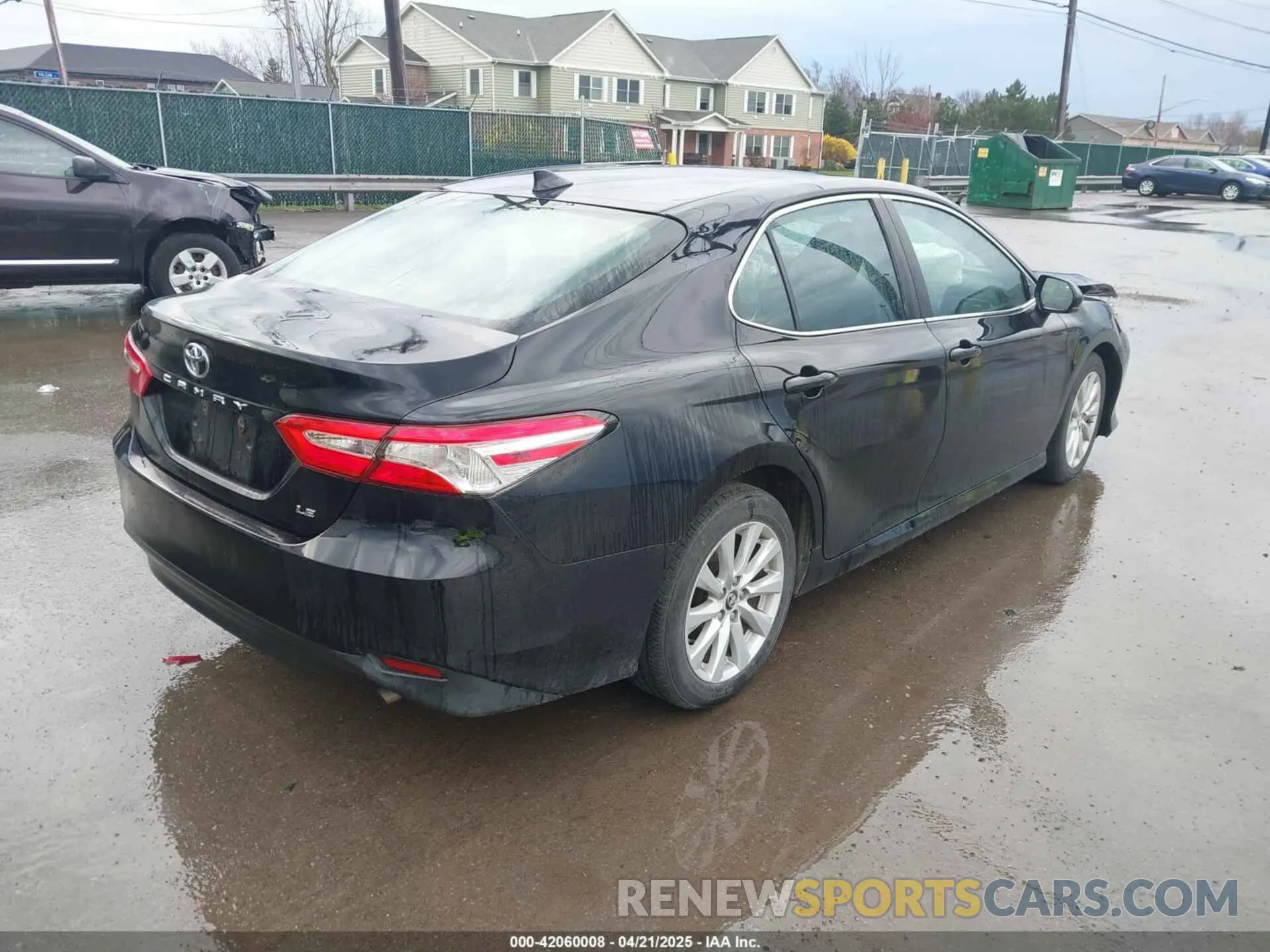 4 fotografías del automóvil dañado 4T1B11HK2KU263910 TOYOTA CAMRY 2019