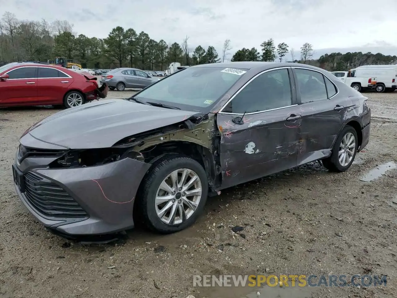 1 fotografías del automóvil dañado 4T1B11HK2KU264619 TOYOTA CAMRY 2019