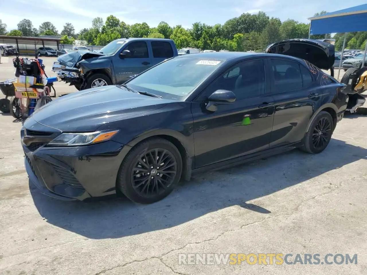 1 fotografías del automóvil dañado 4T1B11HK2KU279878 TOYOTA CAMRY 2019