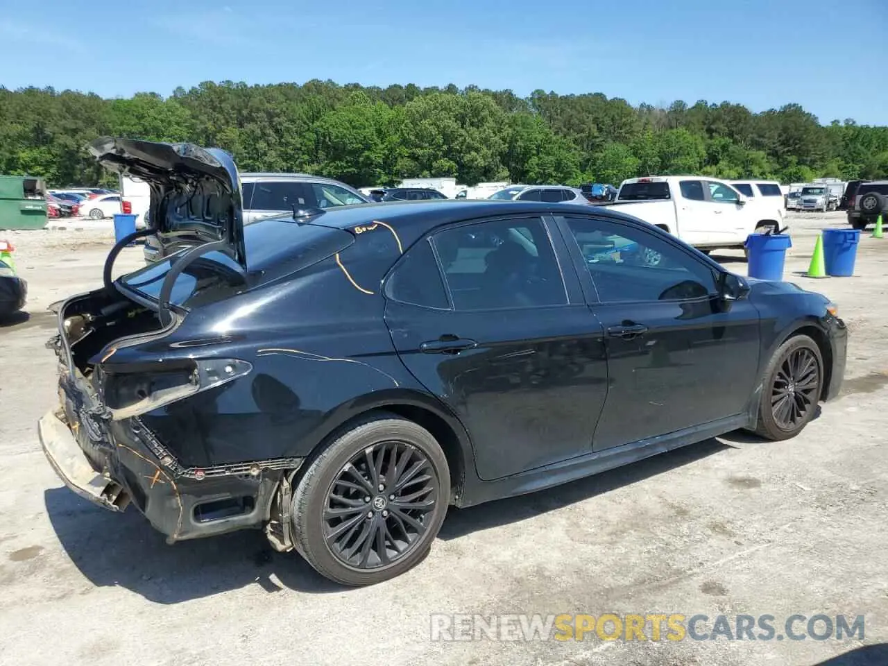 3 fotografías del automóvil dañado 4T1B11HK2KU279878 TOYOTA CAMRY 2019