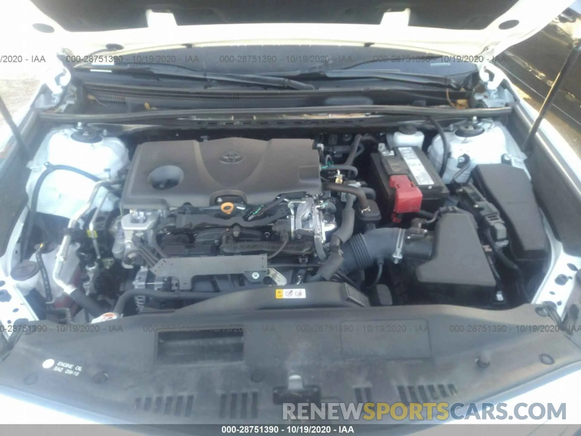 10 fotografías del automóvil dañado 4T1B11HK2KU287298 TOYOTA CAMRY 2019