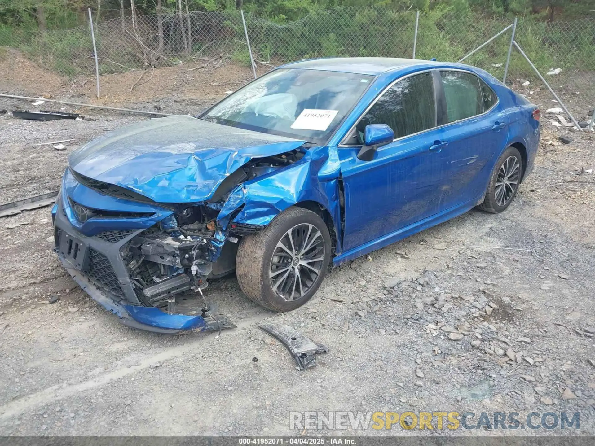 2 fotografías del automóvil dañado 4T1B11HK2KU296809 TOYOTA CAMRY 2019