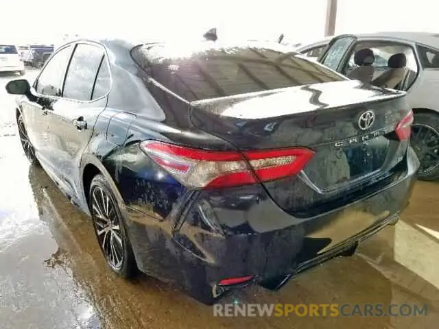3 fotografías del automóvil dañado 4T1B11HK2KU679262 TOYOTA CAMRY 2019