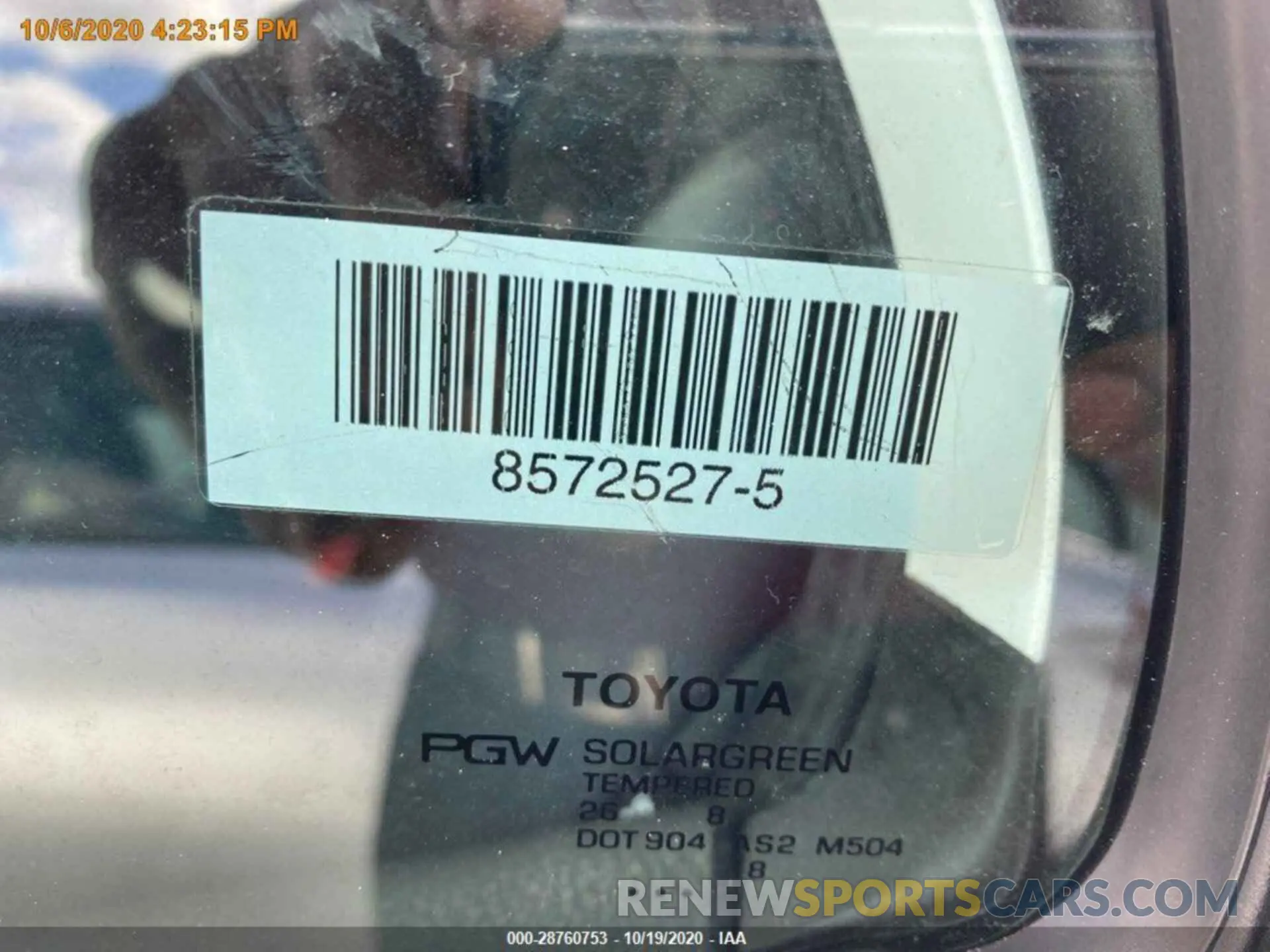 8 fotografías del automóvil dañado 4T1B11HK2KU680797 TOYOTA CAMRY 2019