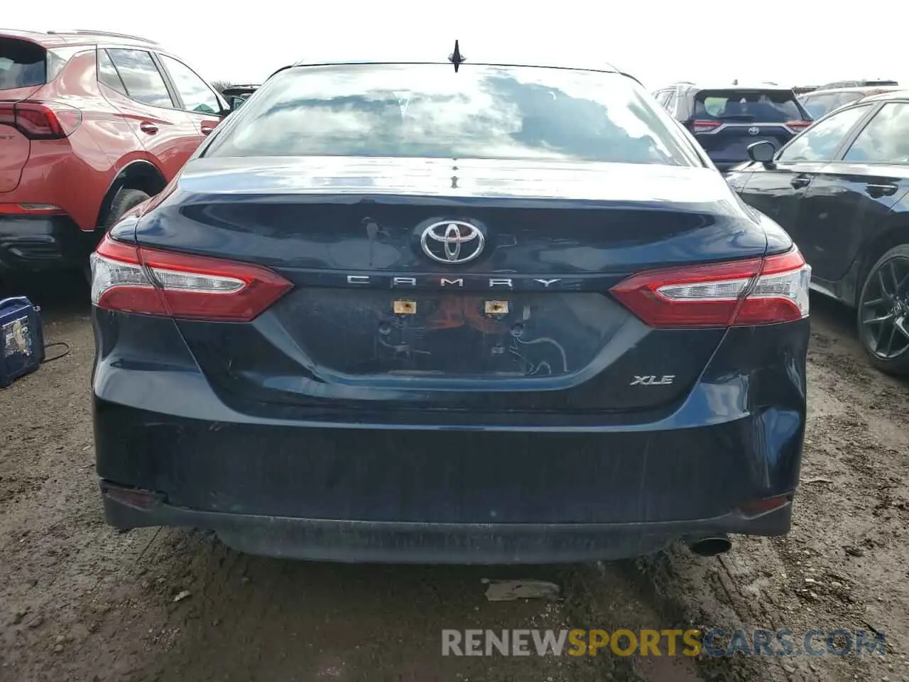 6 fotografías del automóvil dañado 4T1B11HK2KU681433 TOYOTA CAMRY 2019