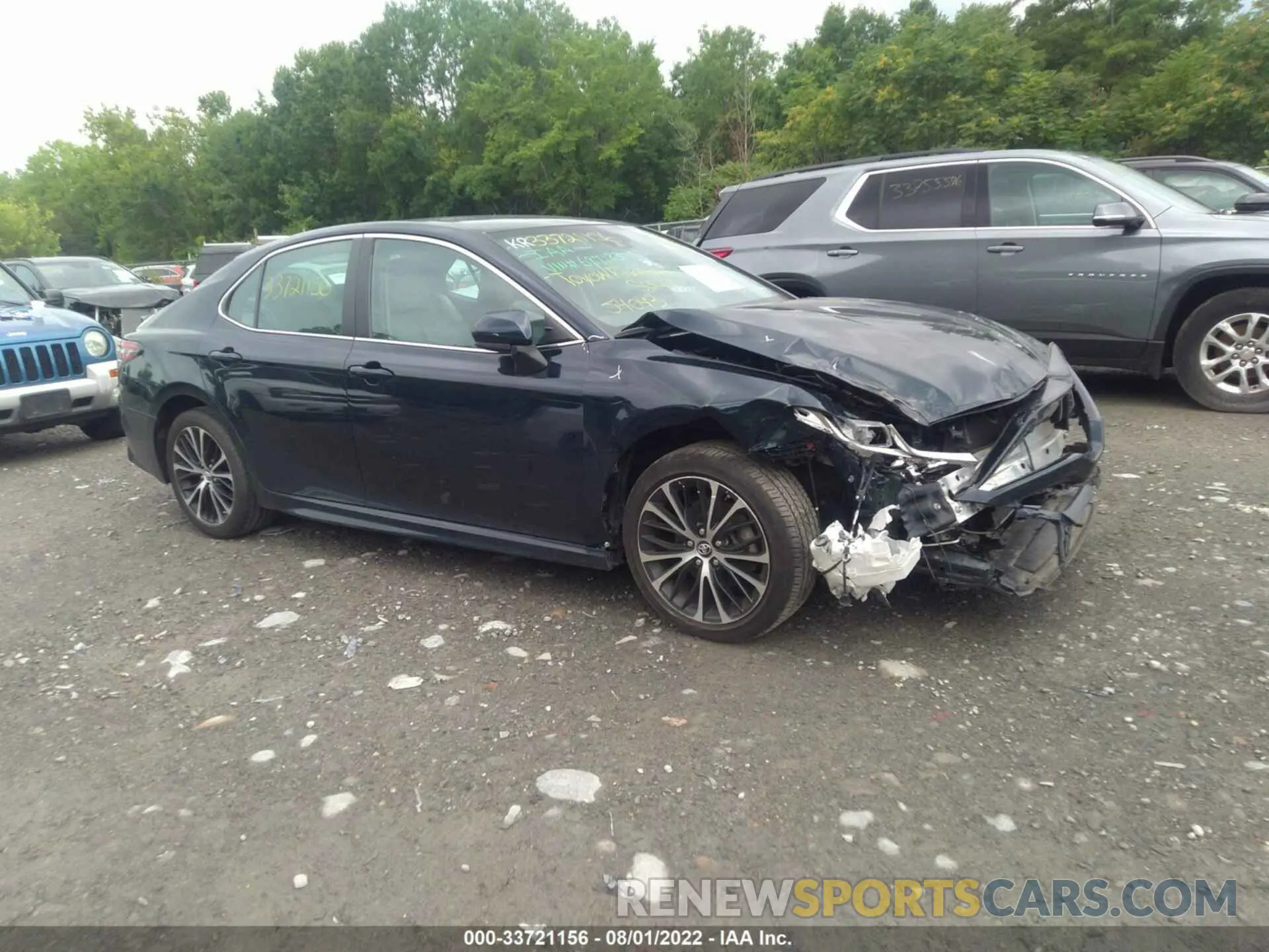 6 fotografías del automóvil dañado 4T1B11HK2KU687183 TOYOTA CAMRY 2019