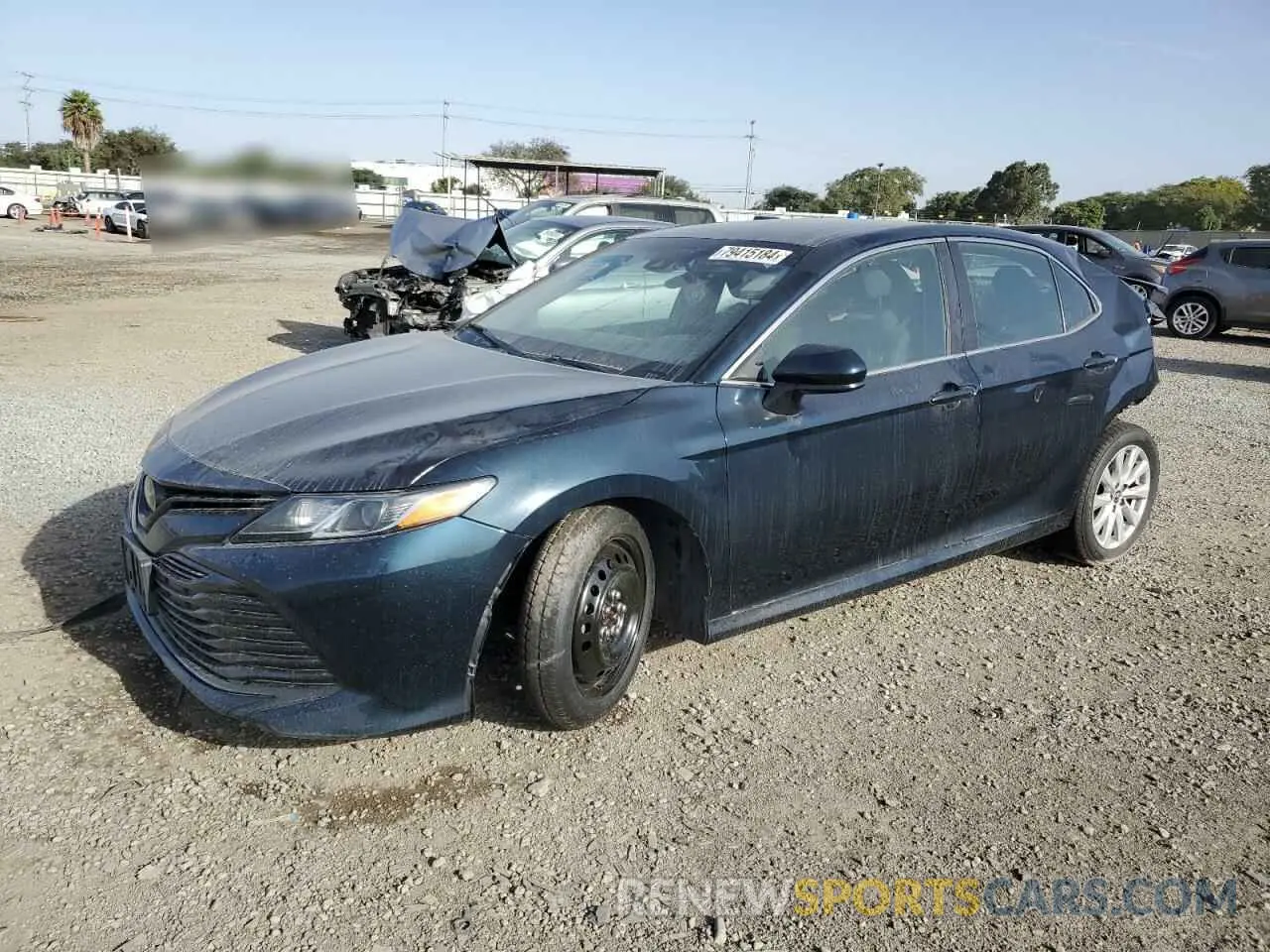 1 fotografías del automóvil dañado 4T1B11HK2KU700742 TOYOTA CAMRY 2019
