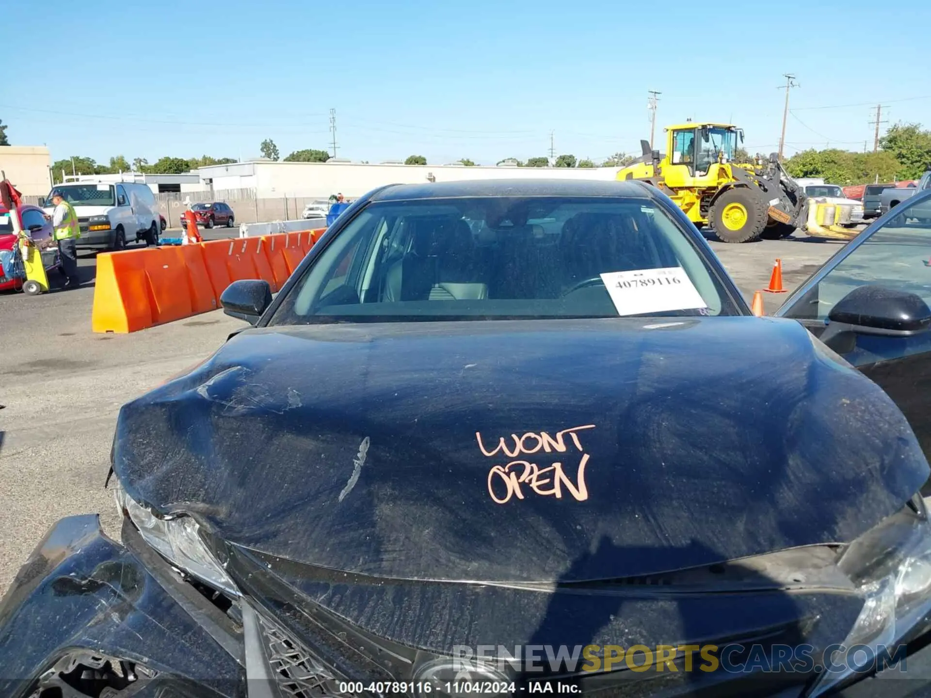 10 fotografías del automóvil dañado 4T1B11HK2KU708257 TOYOTA CAMRY 2019