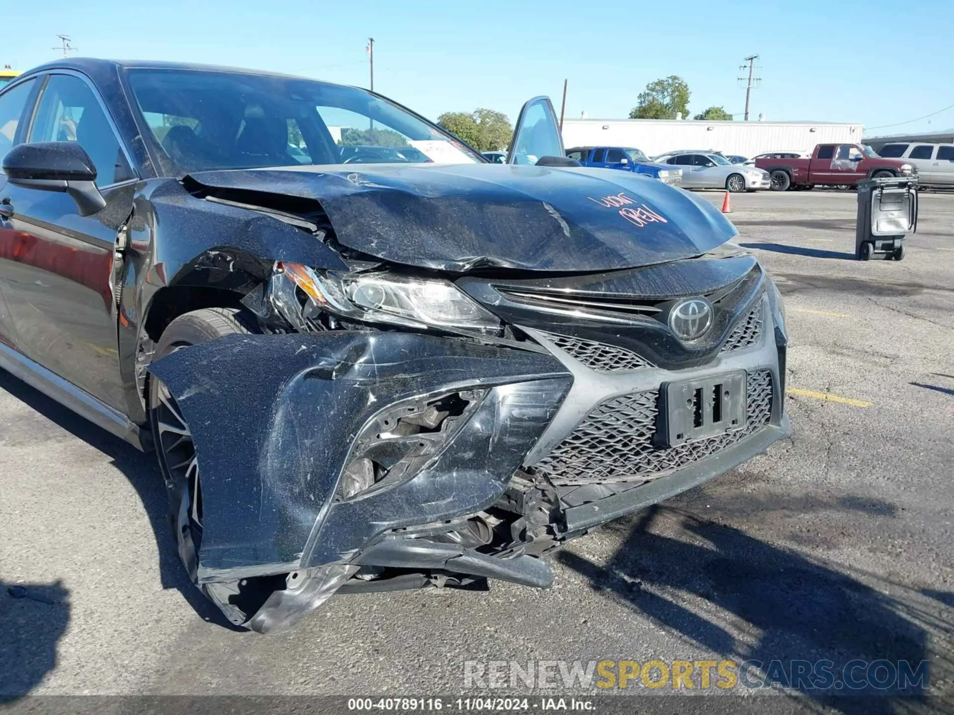 6 fotografías del automóvil dañado 4T1B11HK2KU708257 TOYOTA CAMRY 2019