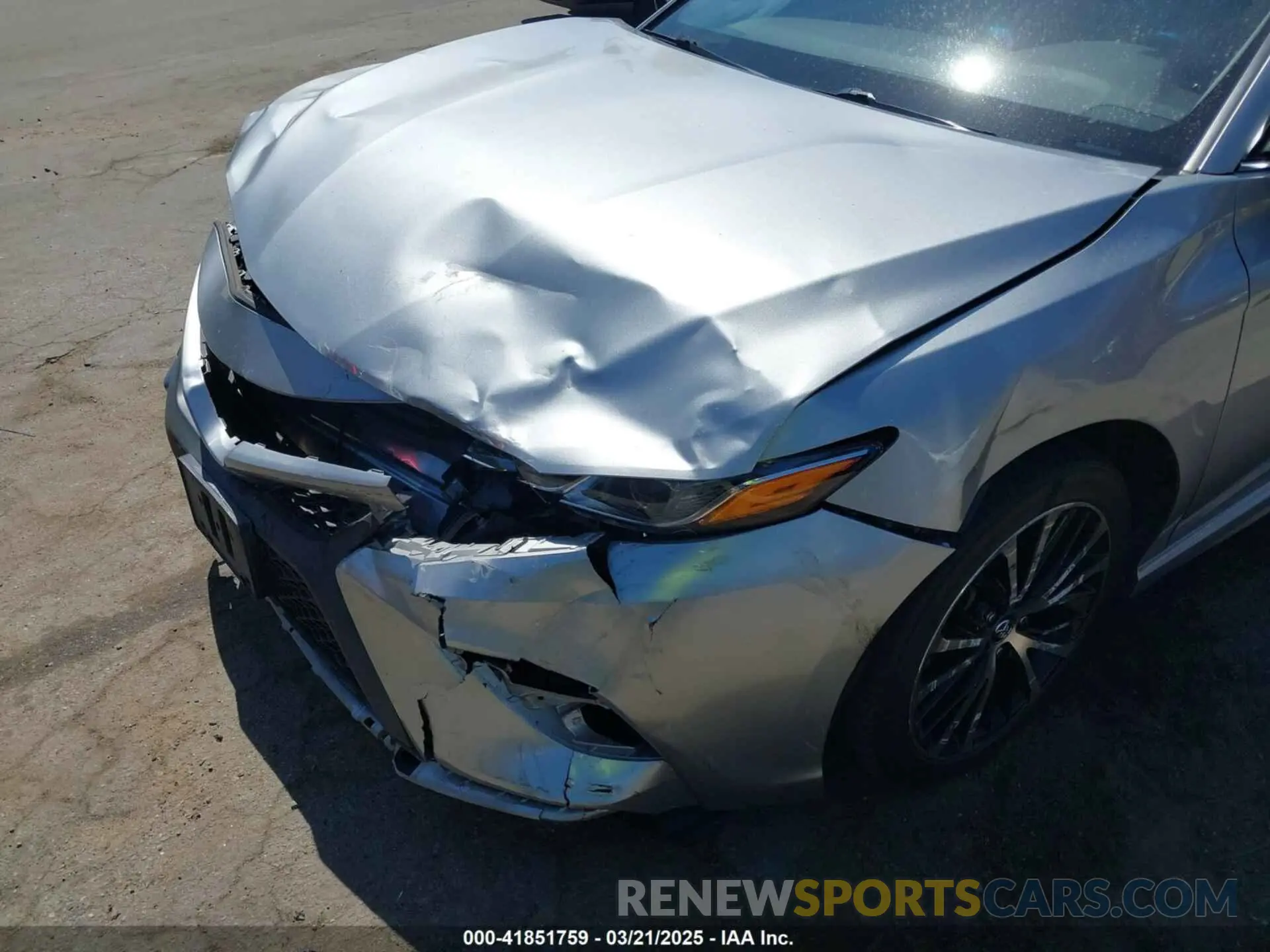 6 fotografías del automóvil dañado 4T1B11HK2KU710252 TOYOTA CAMRY 2019