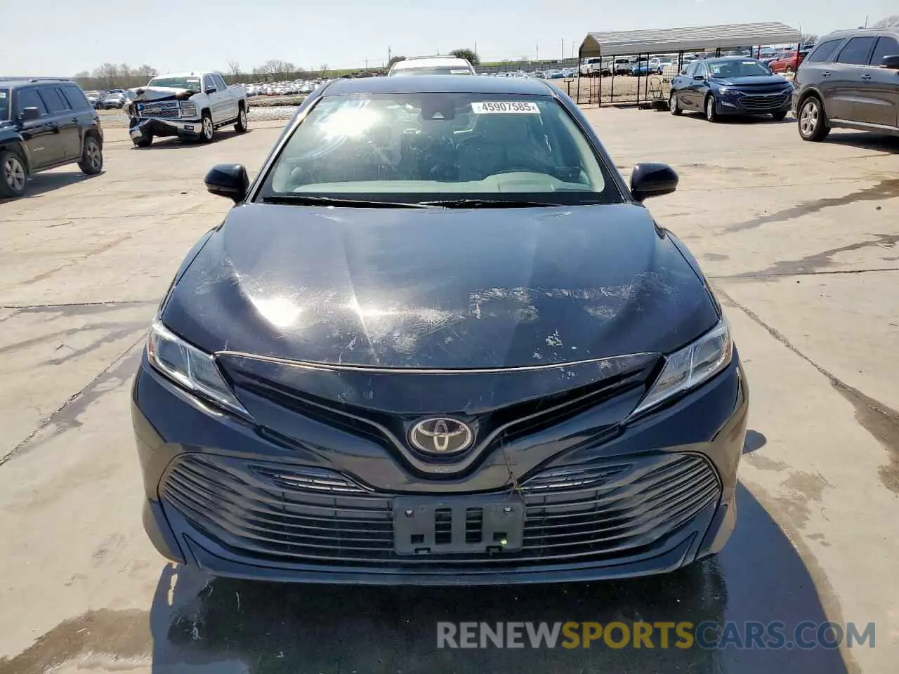 5 fotografías del automóvil dañado 4T1B11HK2KU730758 TOYOTA CAMRY 2019