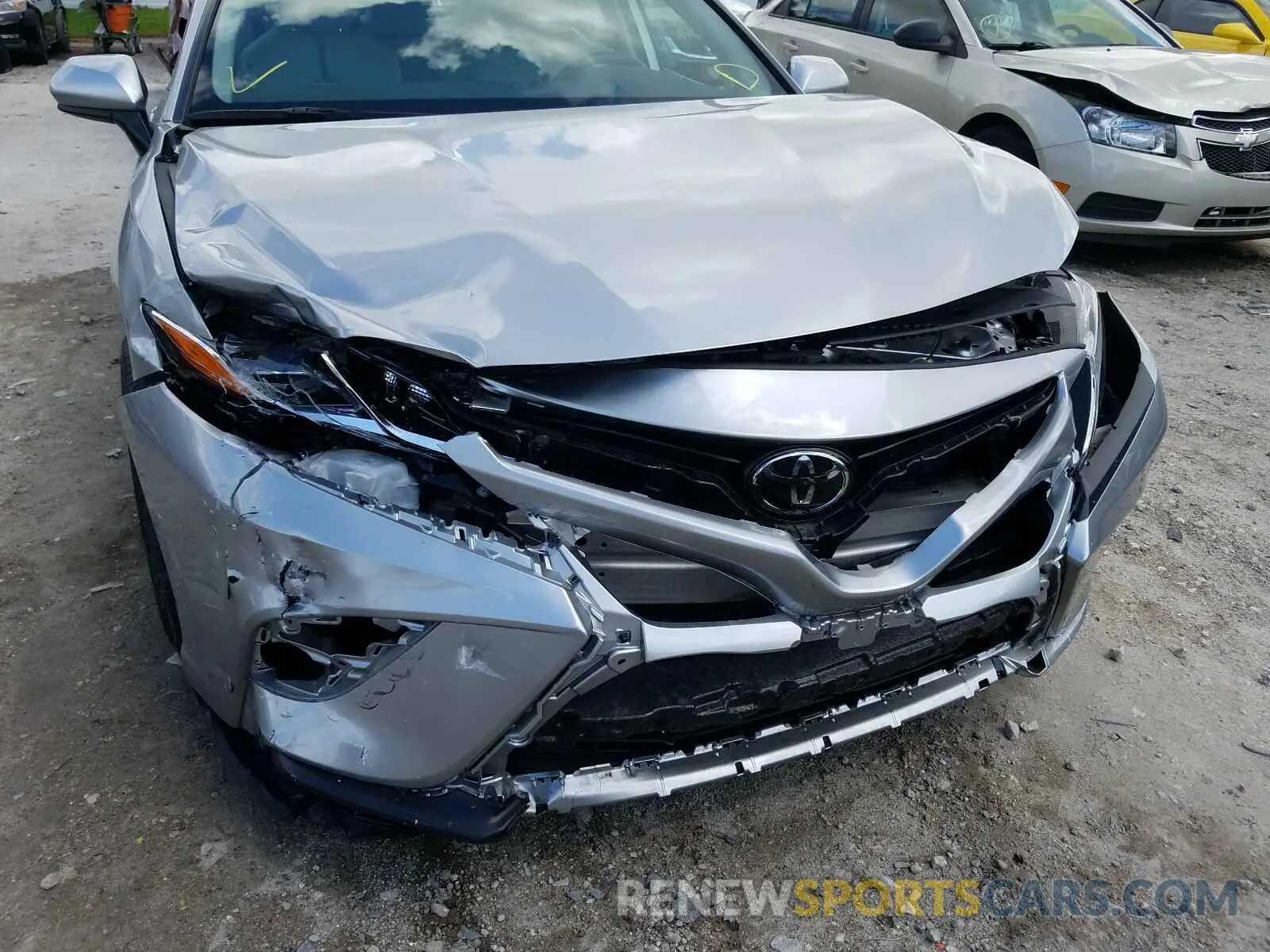 9 fotografías del automóvil dañado 4T1B11HK2KU745406 TOYOTA CAMRY 2019