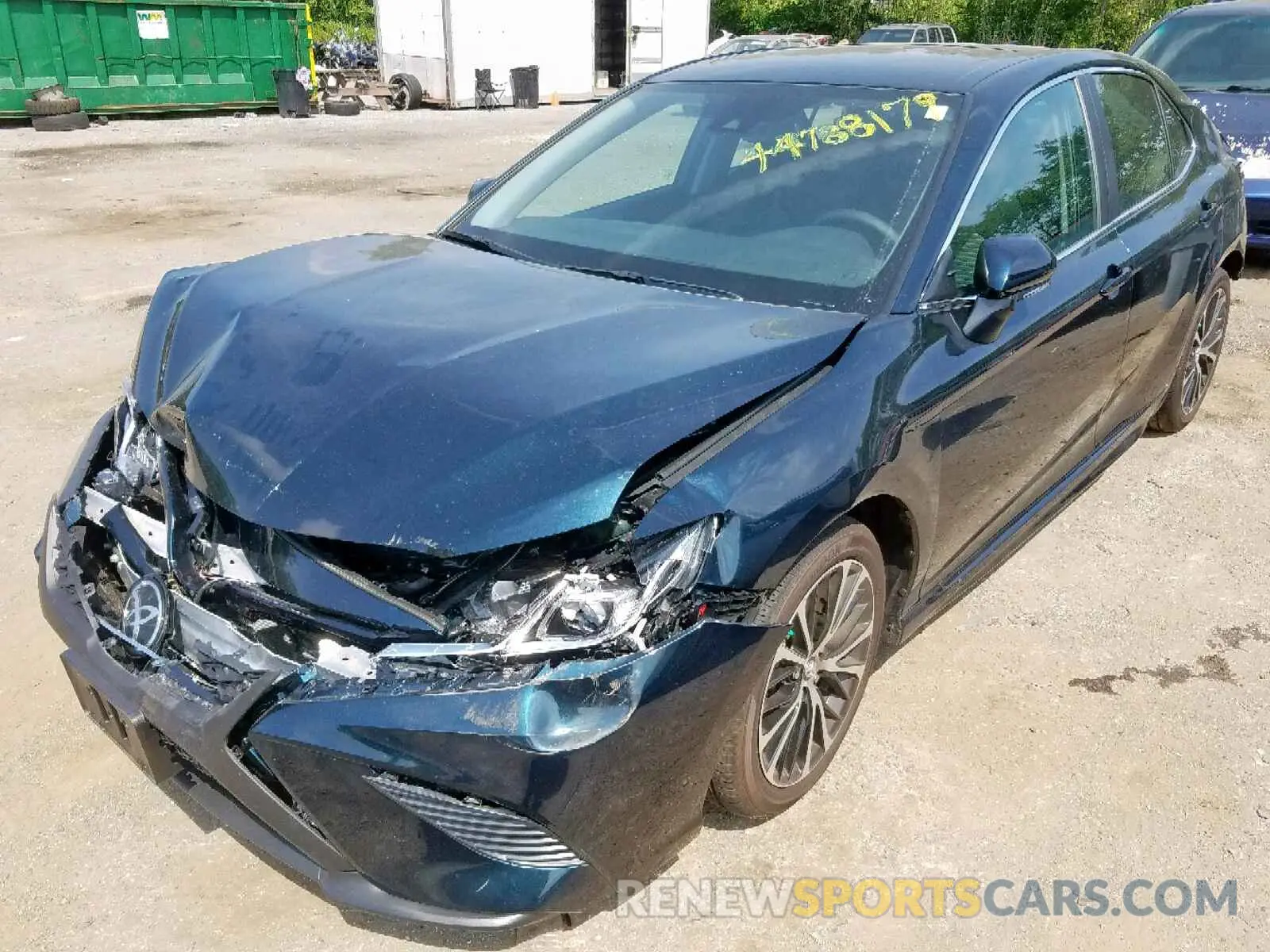 2 fotografías del automóvil dañado 4T1B11HK2KU752825 TOYOTA CAMRY 2019