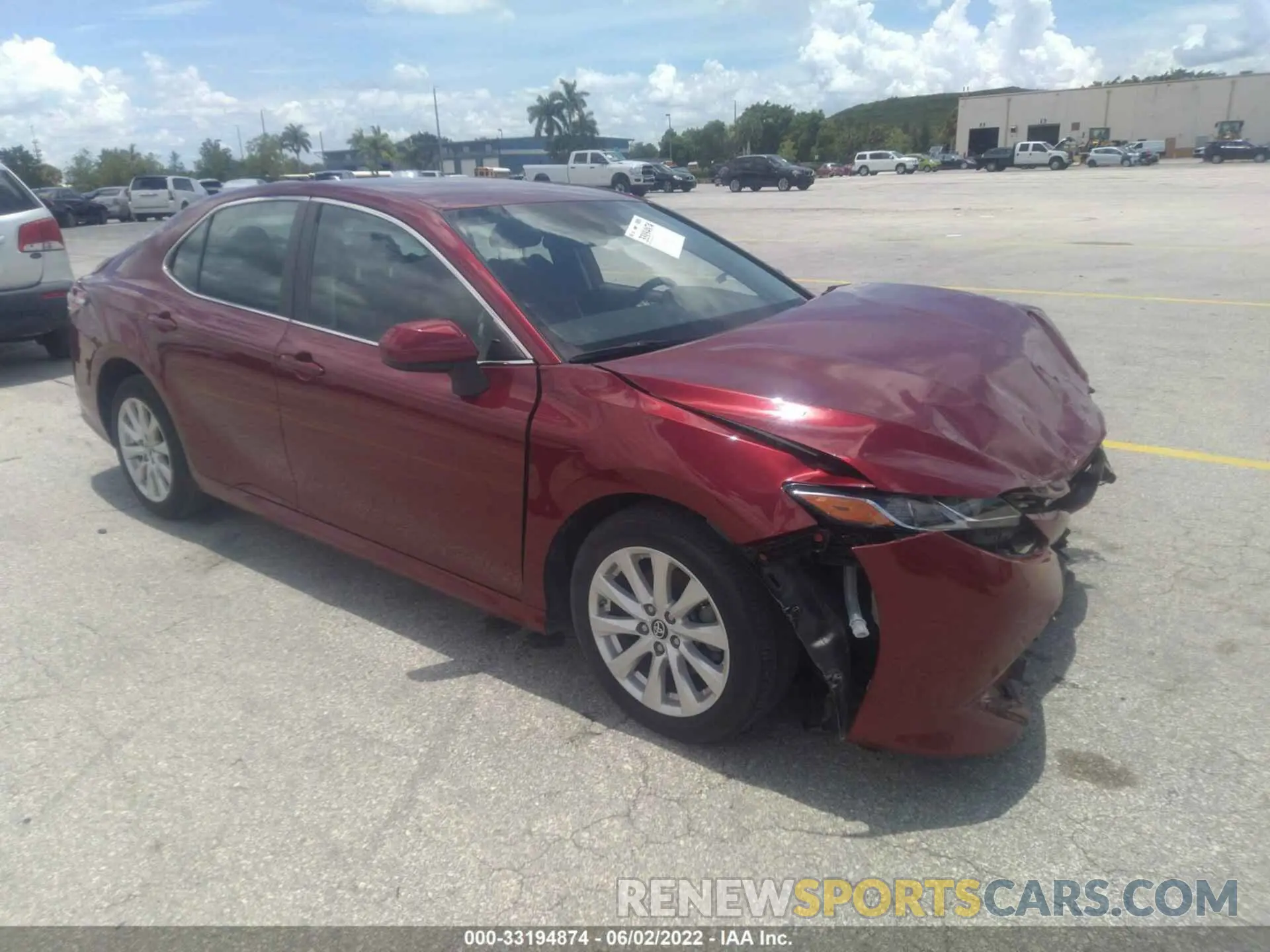 1 fotografías del automóvil dañado 4T1B11HK2KU755515 TOYOTA CAMRY 2019