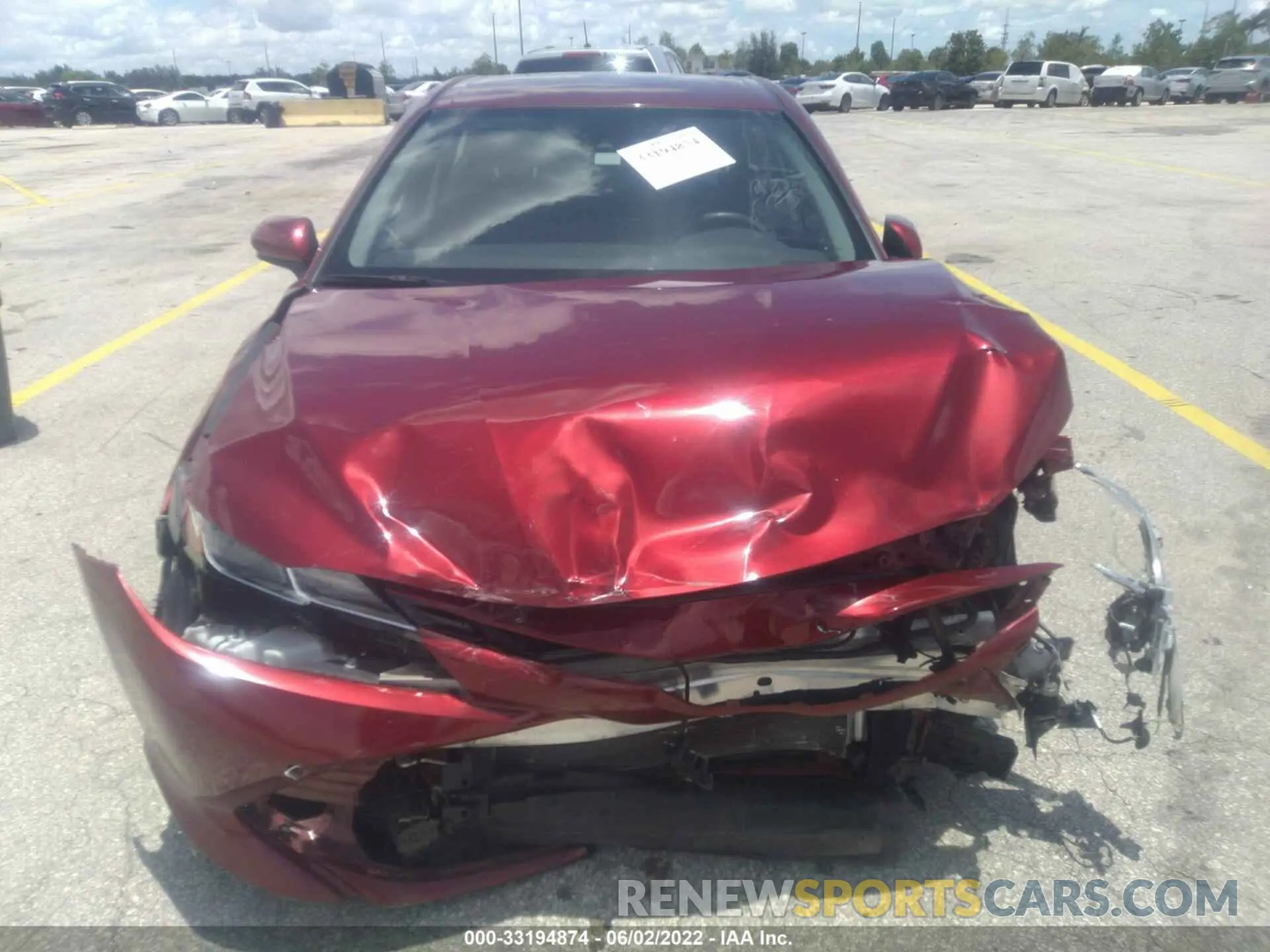 6 fotografías del automóvil dañado 4T1B11HK2KU755515 TOYOTA CAMRY 2019
