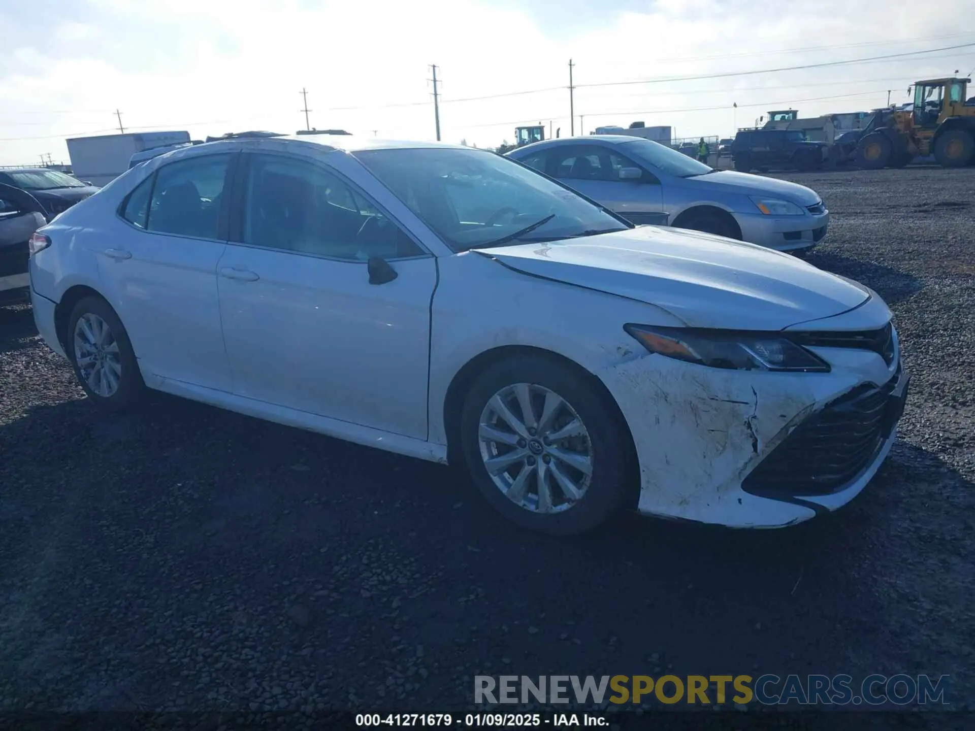 1 fotografías del automóvil dañado 4T1B11HK2KU791656 TOYOTA CAMRY 2019