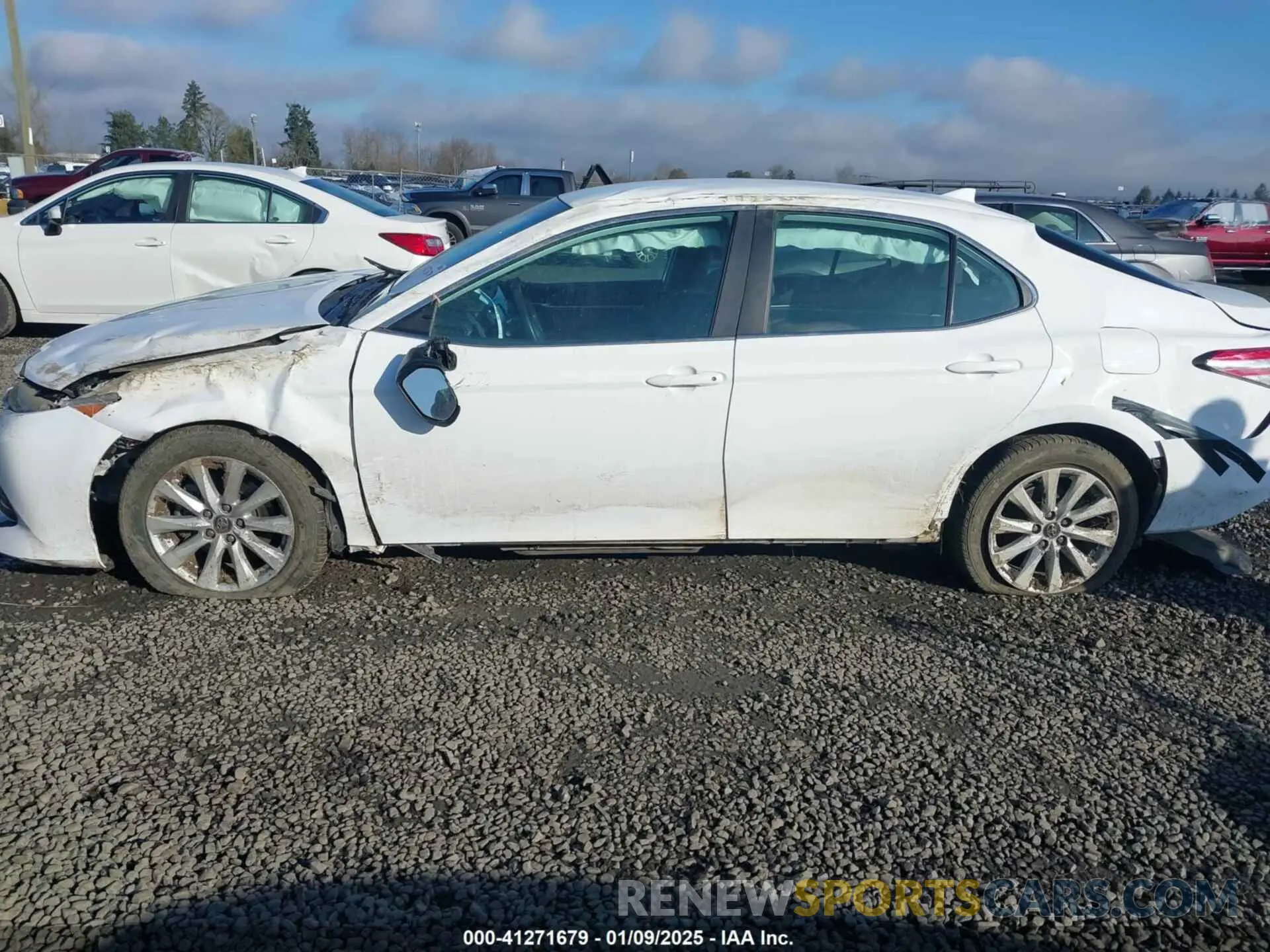 6 fotografías del automóvil dañado 4T1B11HK2KU791656 TOYOTA CAMRY 2019