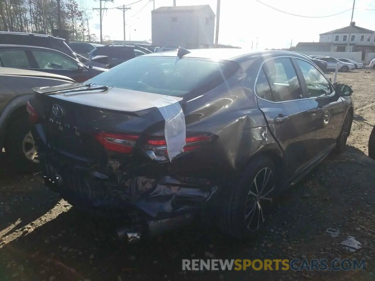 4 fotografías del automóvil dañado 4T1B11HK2KU791687 TOYOTA CAMRY 2019
