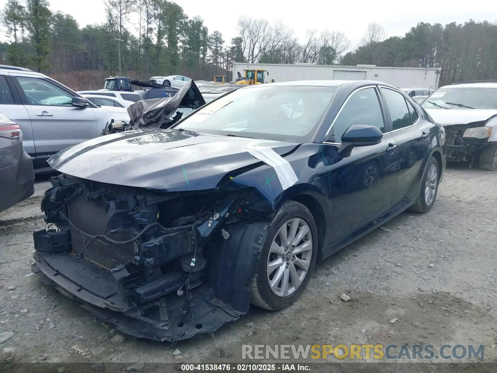 2 fotografías del automóvil dañado 4T1B11HK2KU793908 TOYOTA CAMRY 2019