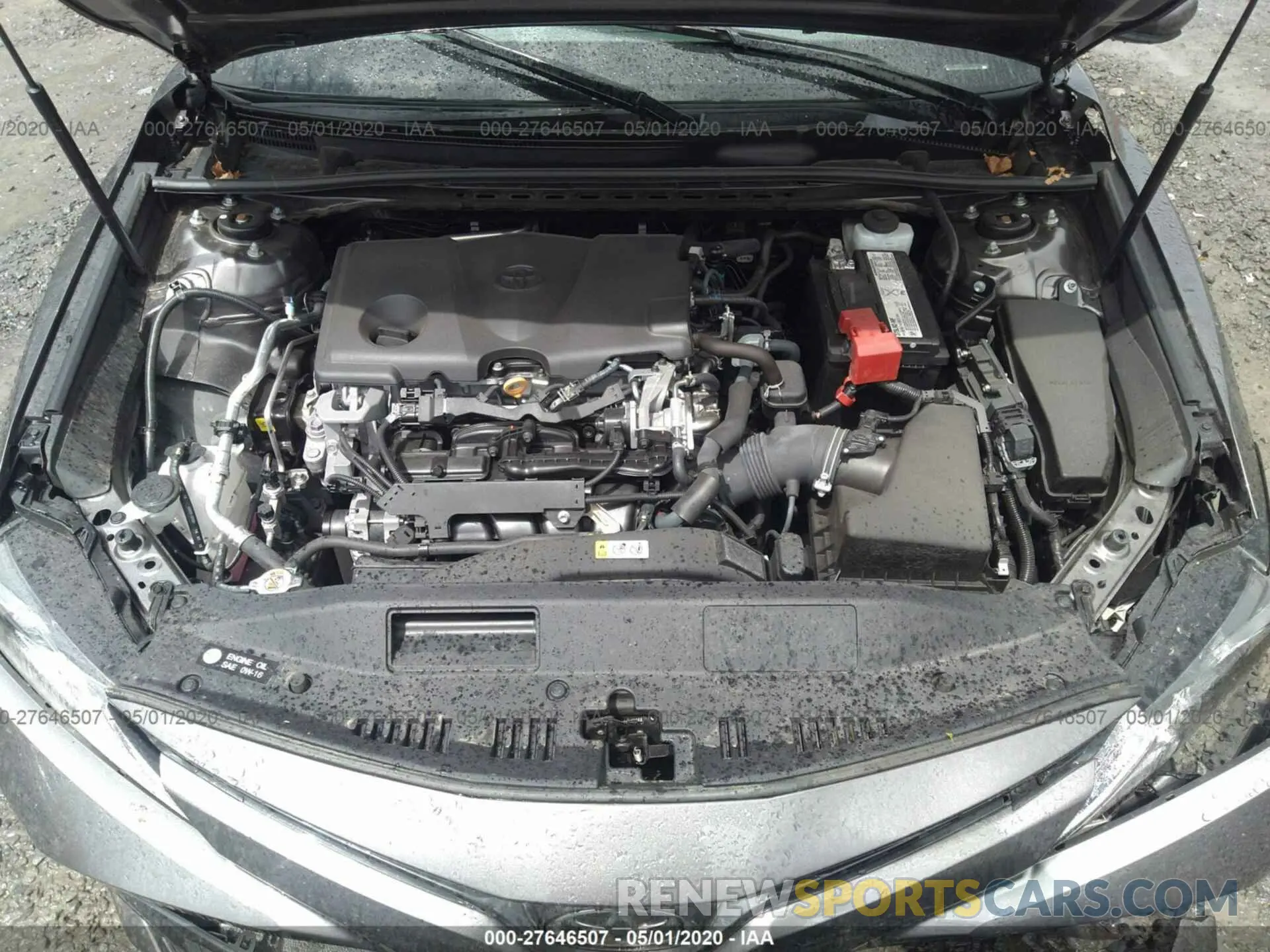 10 fotografías del automóvil dañado 4T1B11HK2KU803014 TOYOTA CAMRY 2019