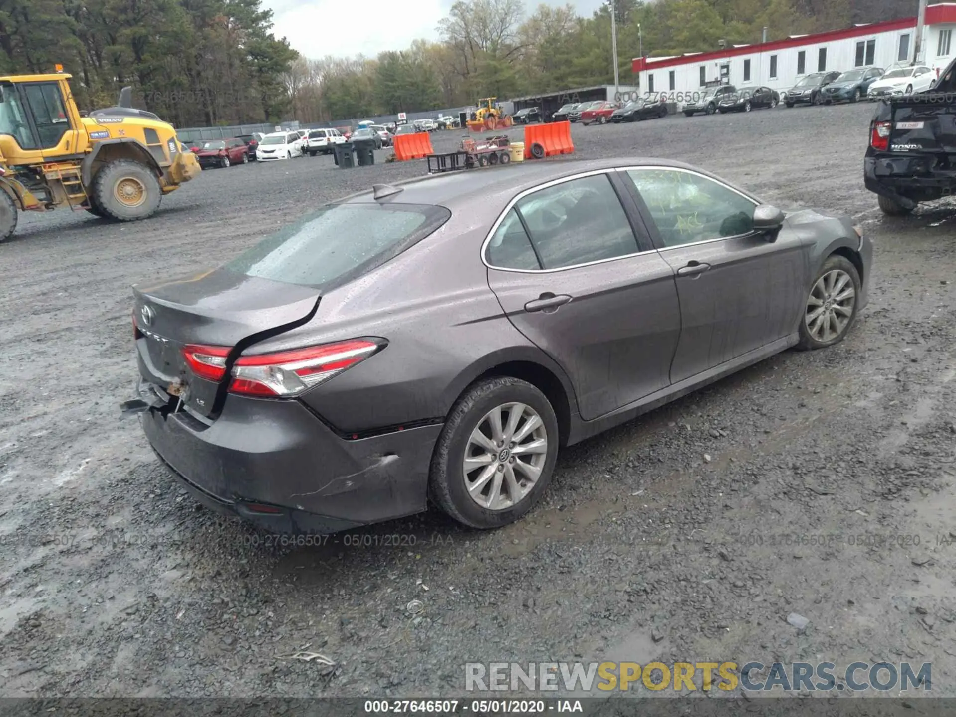 4 fotografías del automóvil dañado 4T1B11HK2KU803014 TOYOTA CAMRY 2019