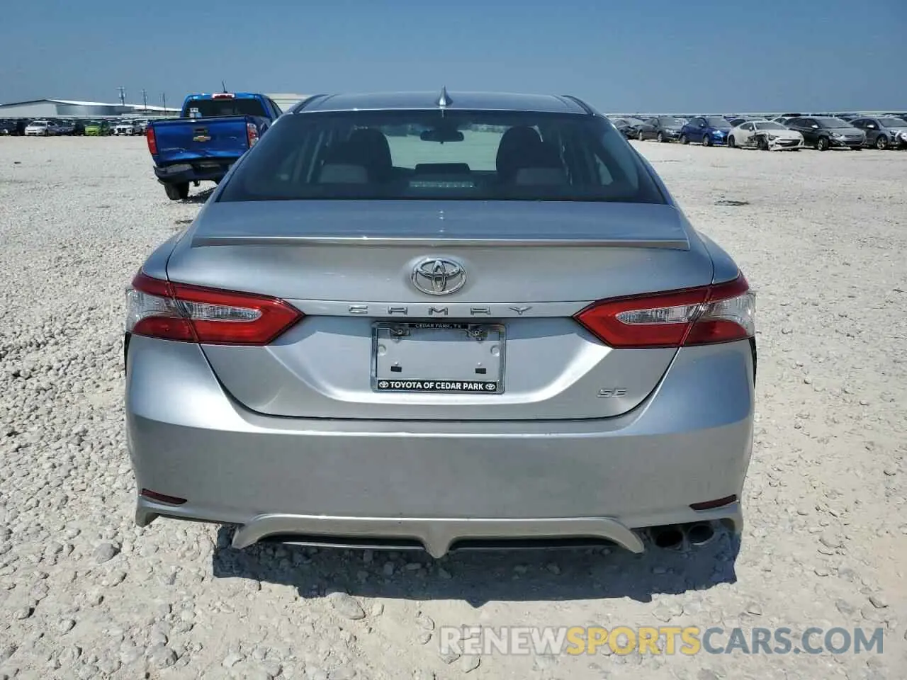 6 fotografías del automóvil dañado 4T1B11HK2KU819343 TOYOTA CAMRY 2019