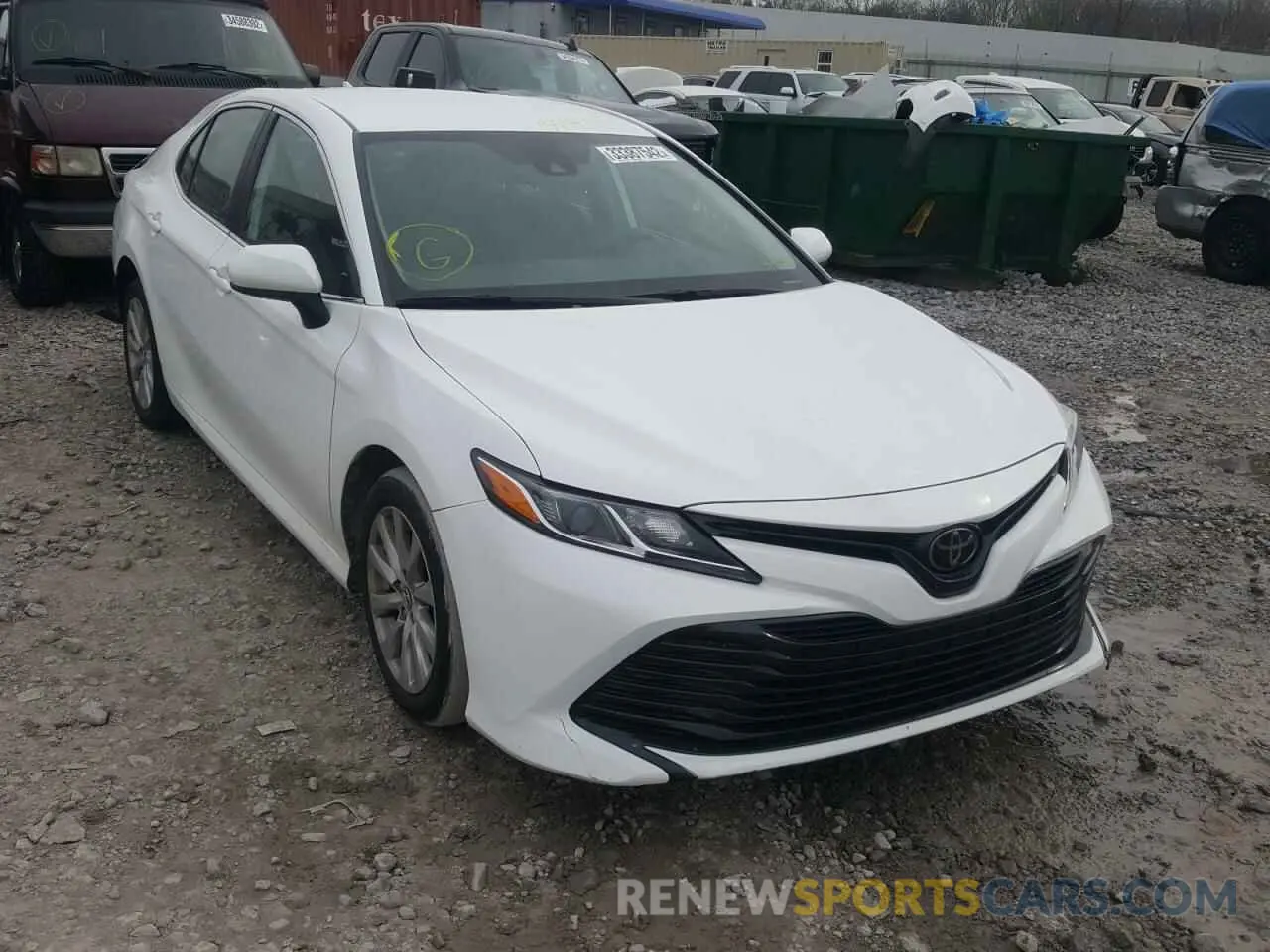 1 fotografías del automóvil dañado 4T1B11HK2KU822288 TOYOTA CAMRY 2019