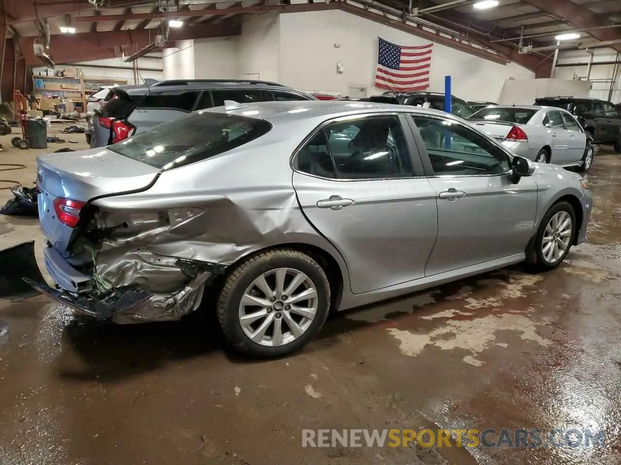 3 fotografías del automóvil dañado 4T1B11HK2KU822601 TOYOTA CAMRY 2019