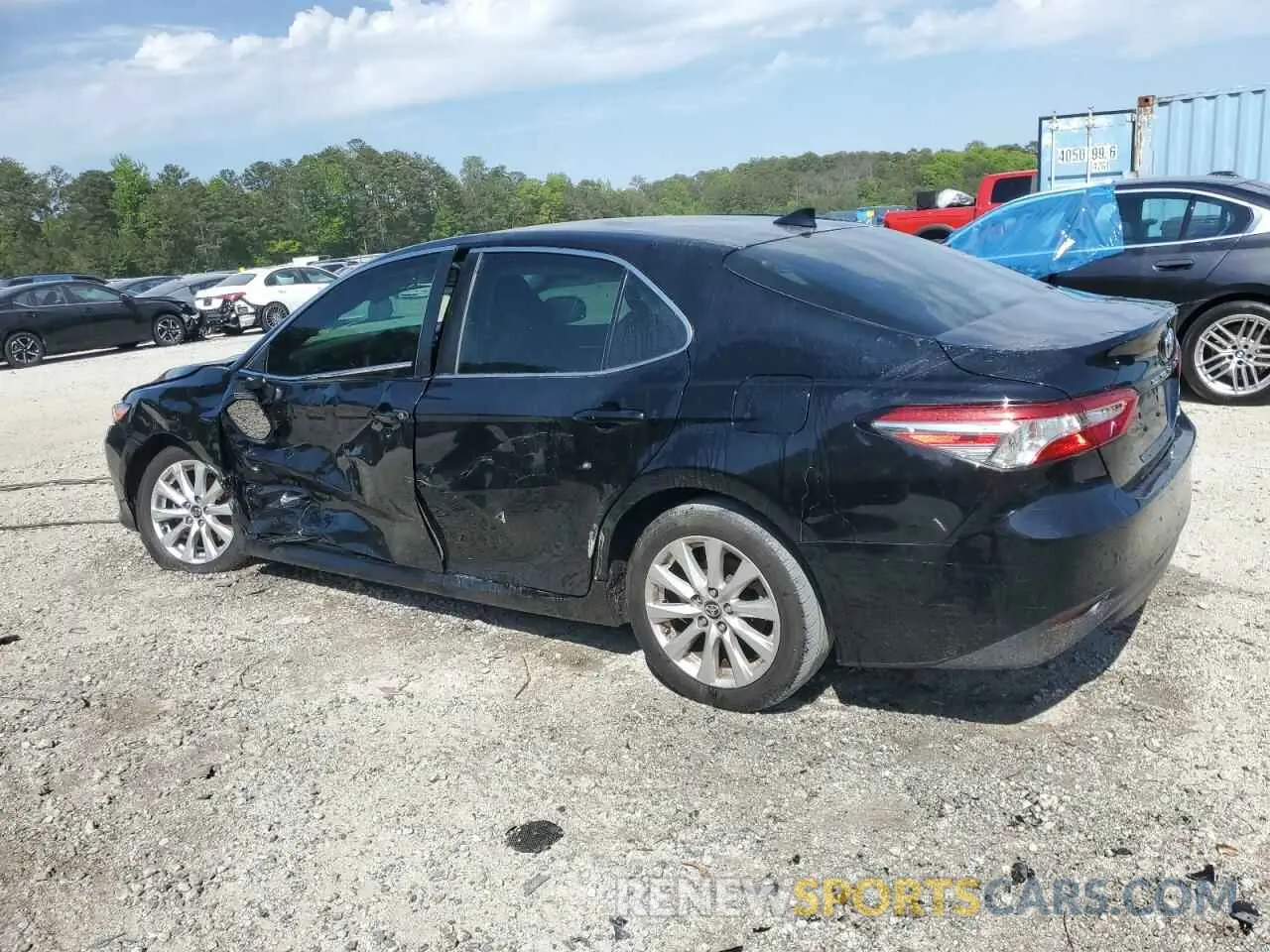 2 fotografías del automóvil dañado 4T1B11HK2KU831024 TOYOTA CAMRY 2019