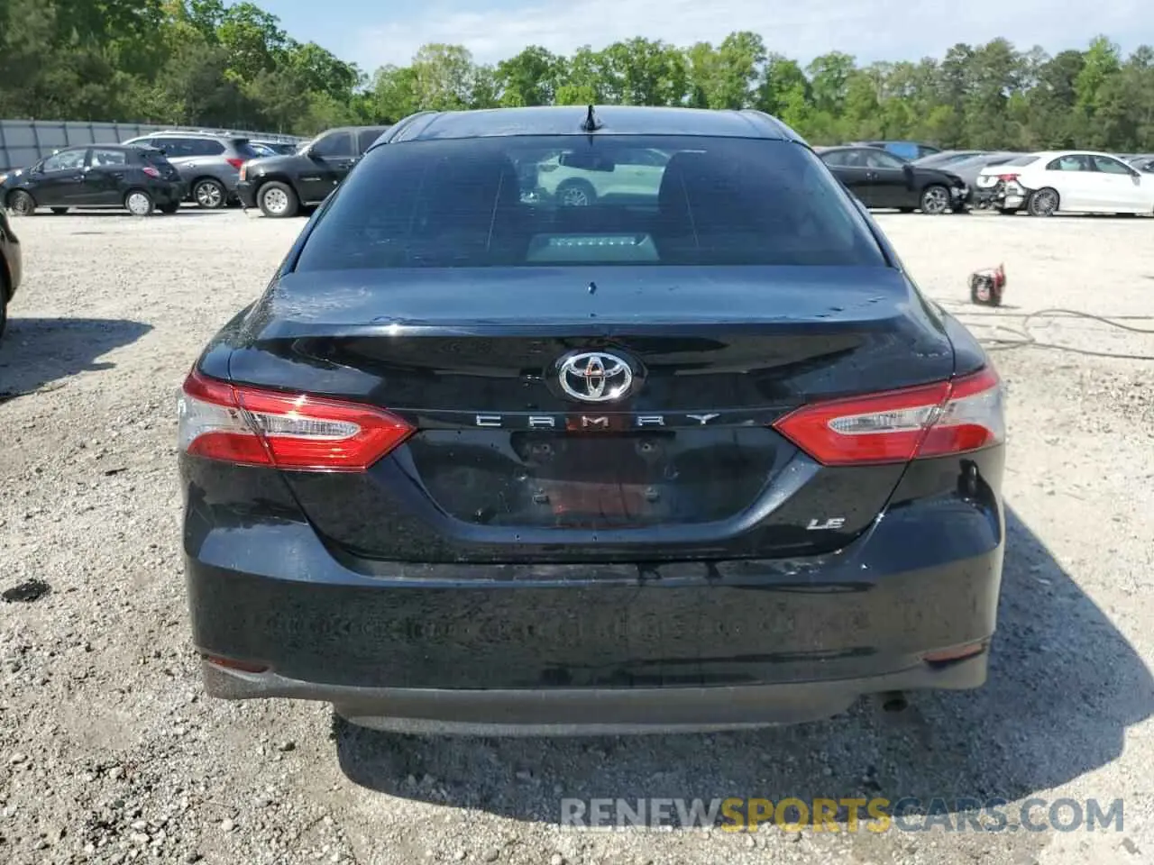 6 fotografías del automóvil dañado 4T1B11HK2KU831024 TOYOTA CAMRY 2019