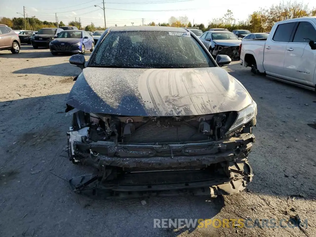 5 fotografías del automóvil dañado 4T1B11HK2KU852424 TOYOTA CAMRY 2019