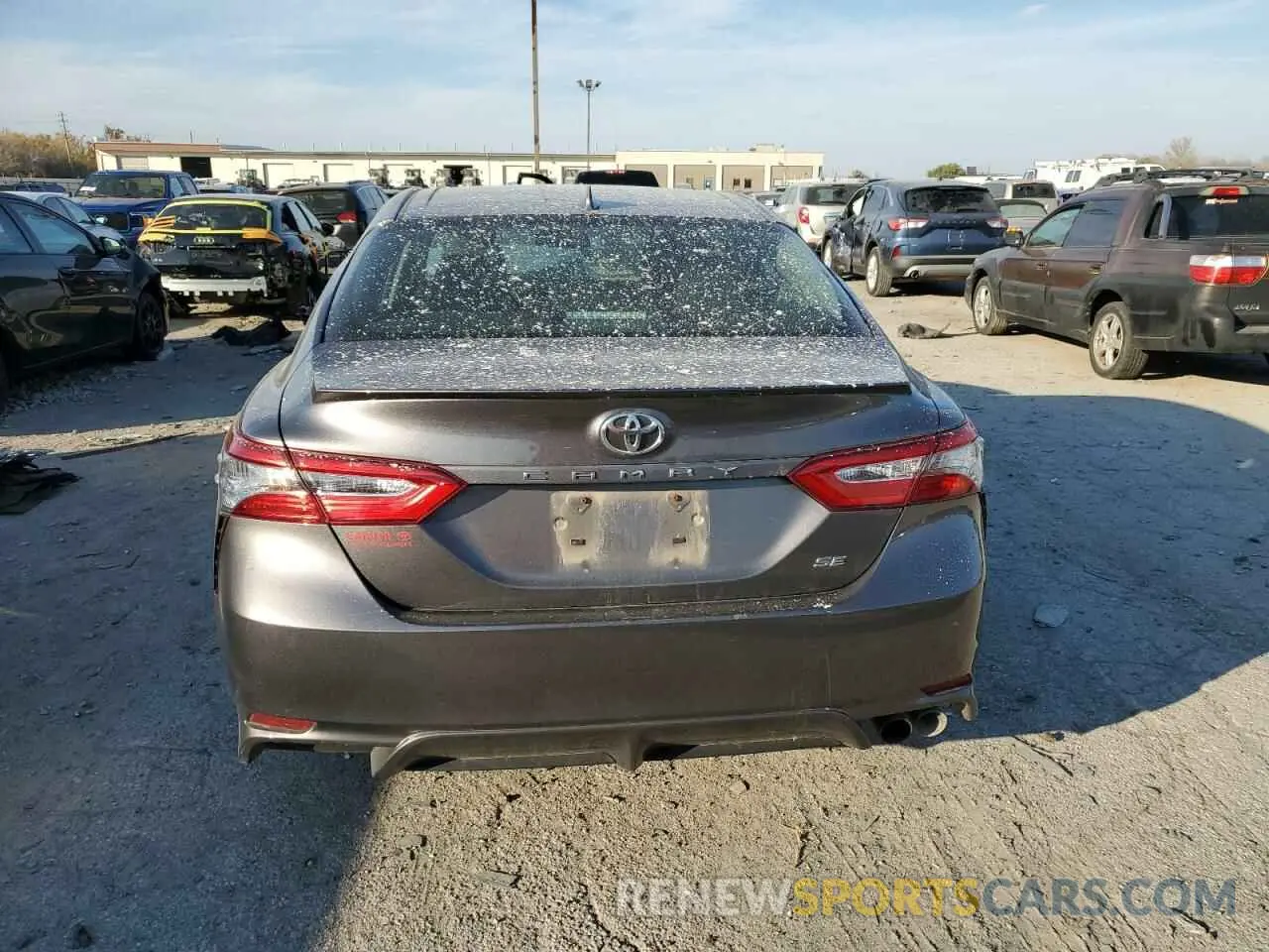 6 fotografías del automóvil dañado 4T1B11HK2KU852424 TOYOTA CAMRY 2019