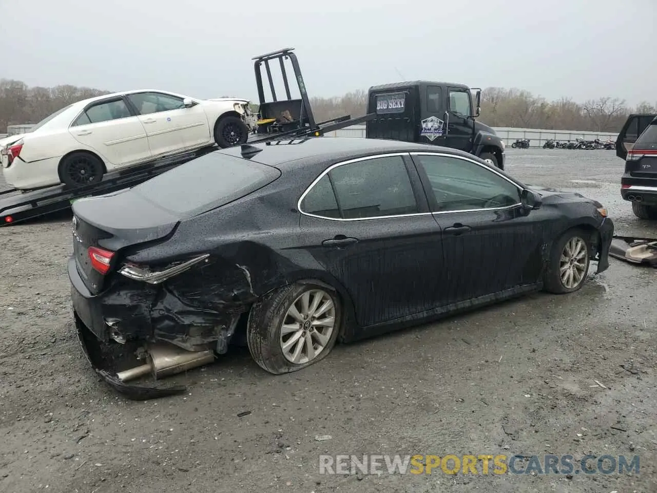 3 fotografías del automóvil dañado 4T1B11HK2KU852827 TOYOTA CAMRY 2019