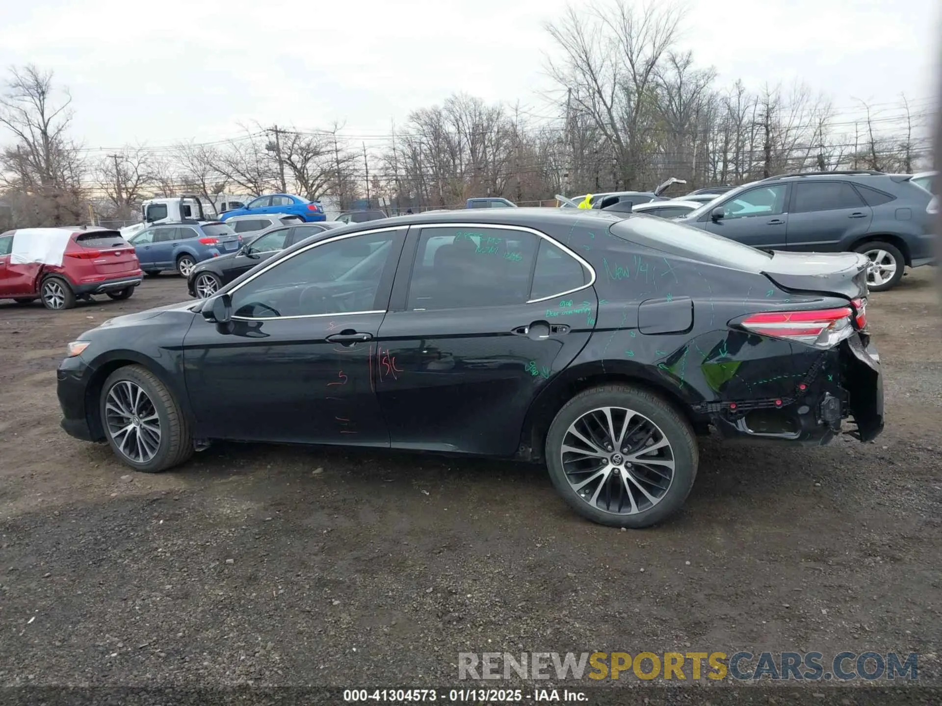 15 fotografías del automóvil dañado 4T1B11HK2KU853136 TOYOTA CAMRY 2019