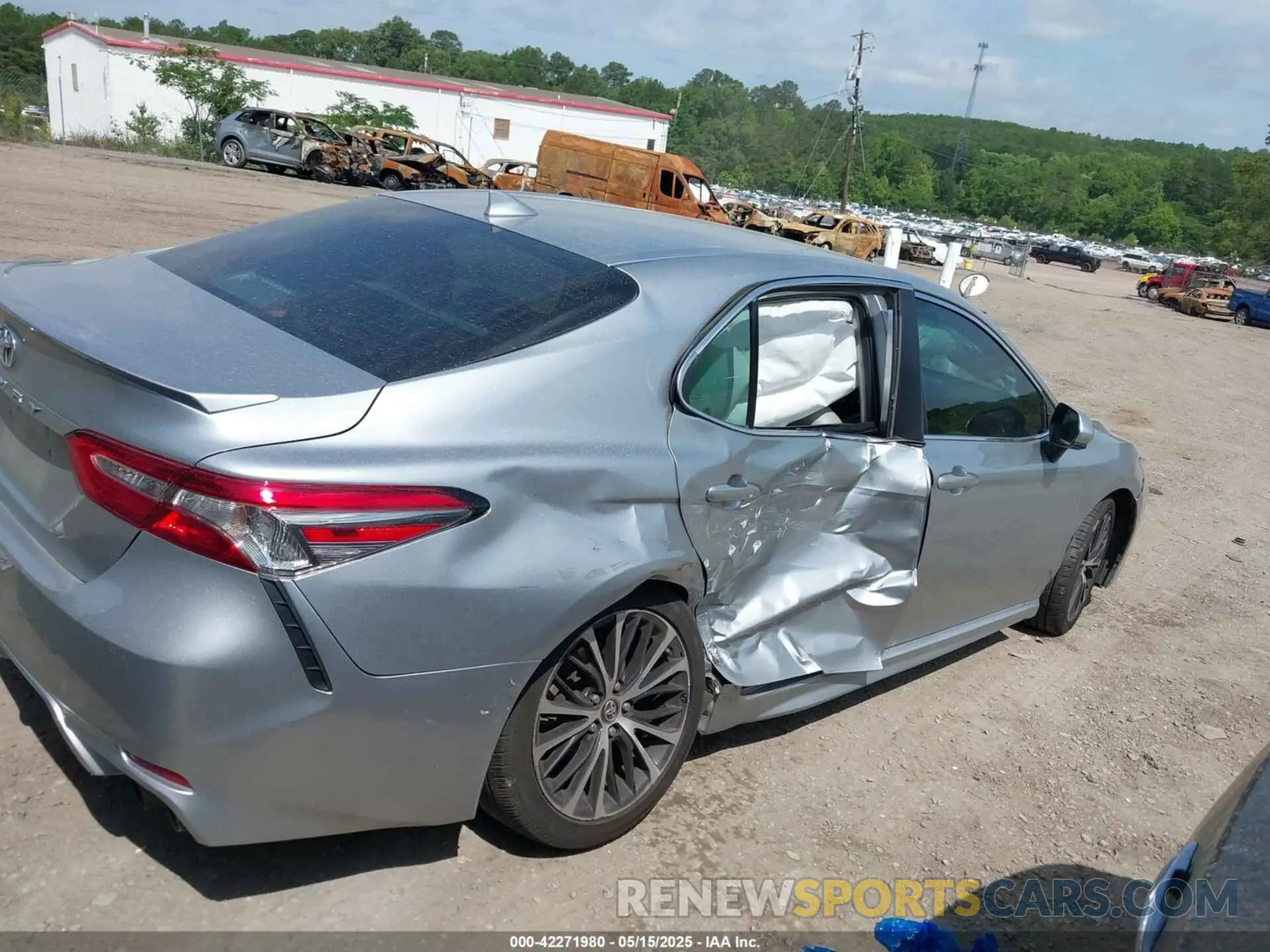 6 fotografías del automóvil dañado 4T1B11HK2KU853217 TOYOTA CAMRY 2019