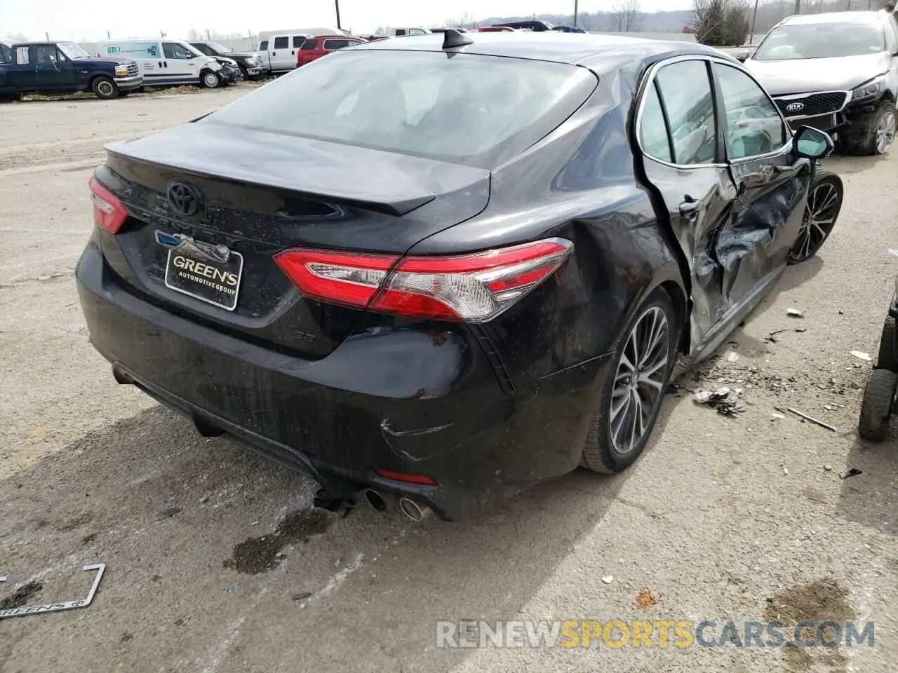 4 fotografías del automóvil dañado 4T1B11HK2KU856215 TOYOTA CAMRY 2019