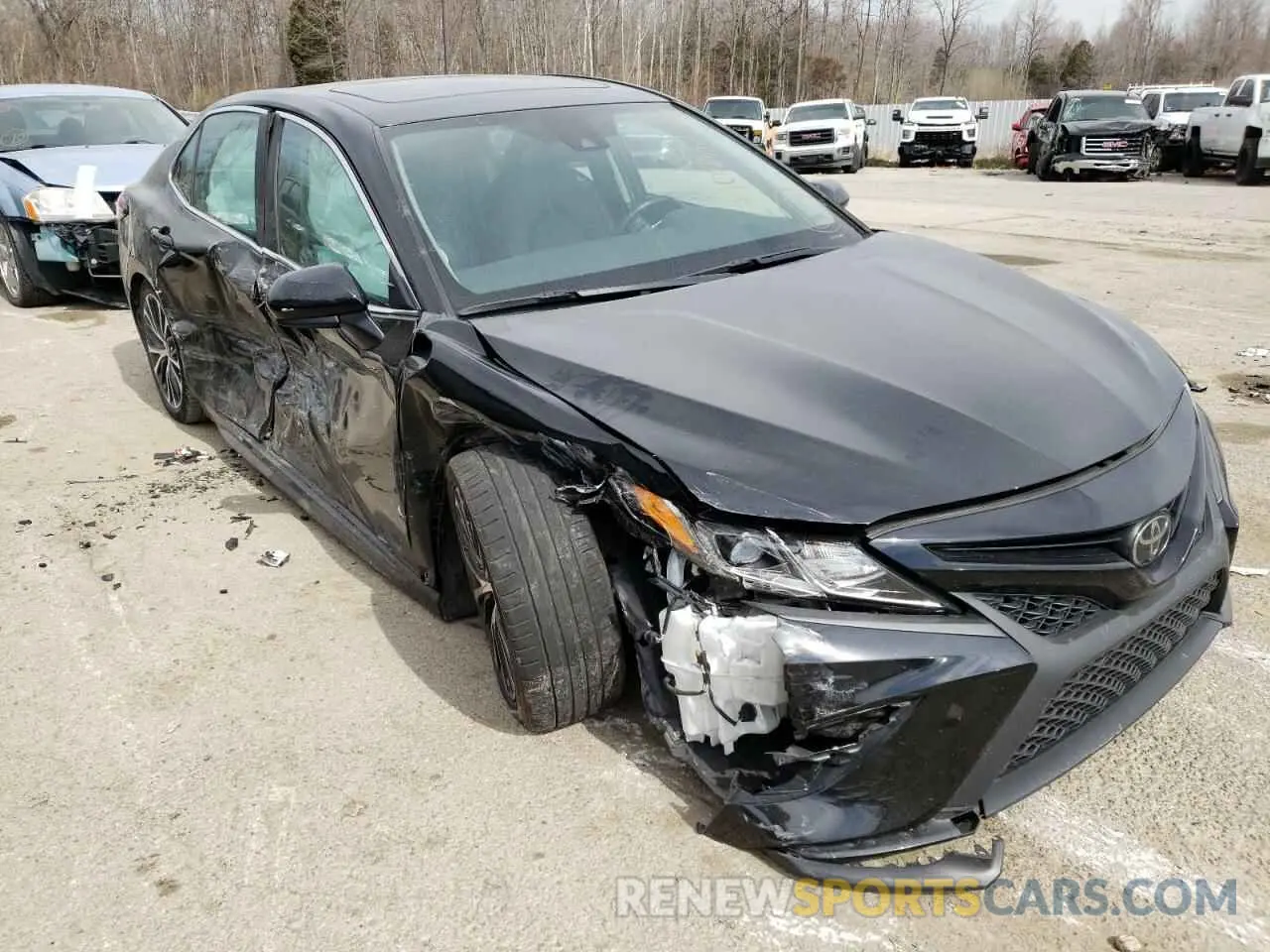 9 fotografías del automóvil dañado 4T1B11HK2KU856215 TOYOTA CAMRY 2019