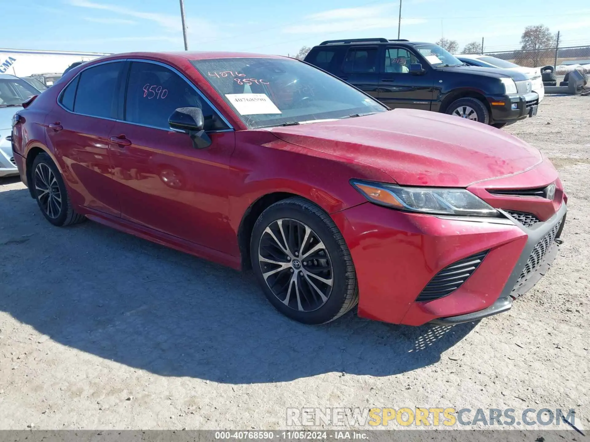 1 fotografías del automóvil dañado 4T1B11HK3KU166621 TOYOTA CAMRY 2019
